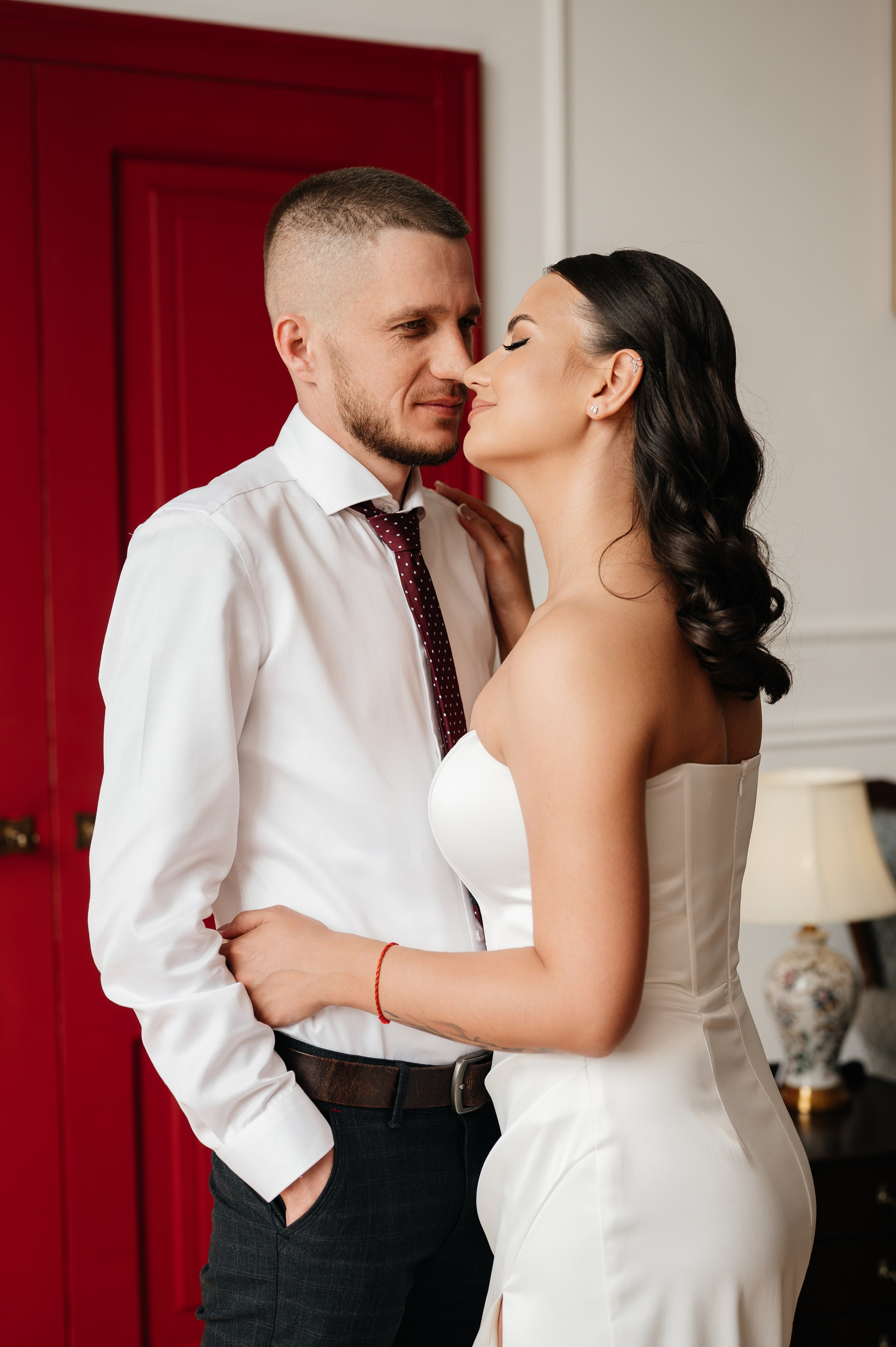 Свадебная фотосессия в студии. Свадебный и семейный фотограф в Краснодаре Алина Мельник