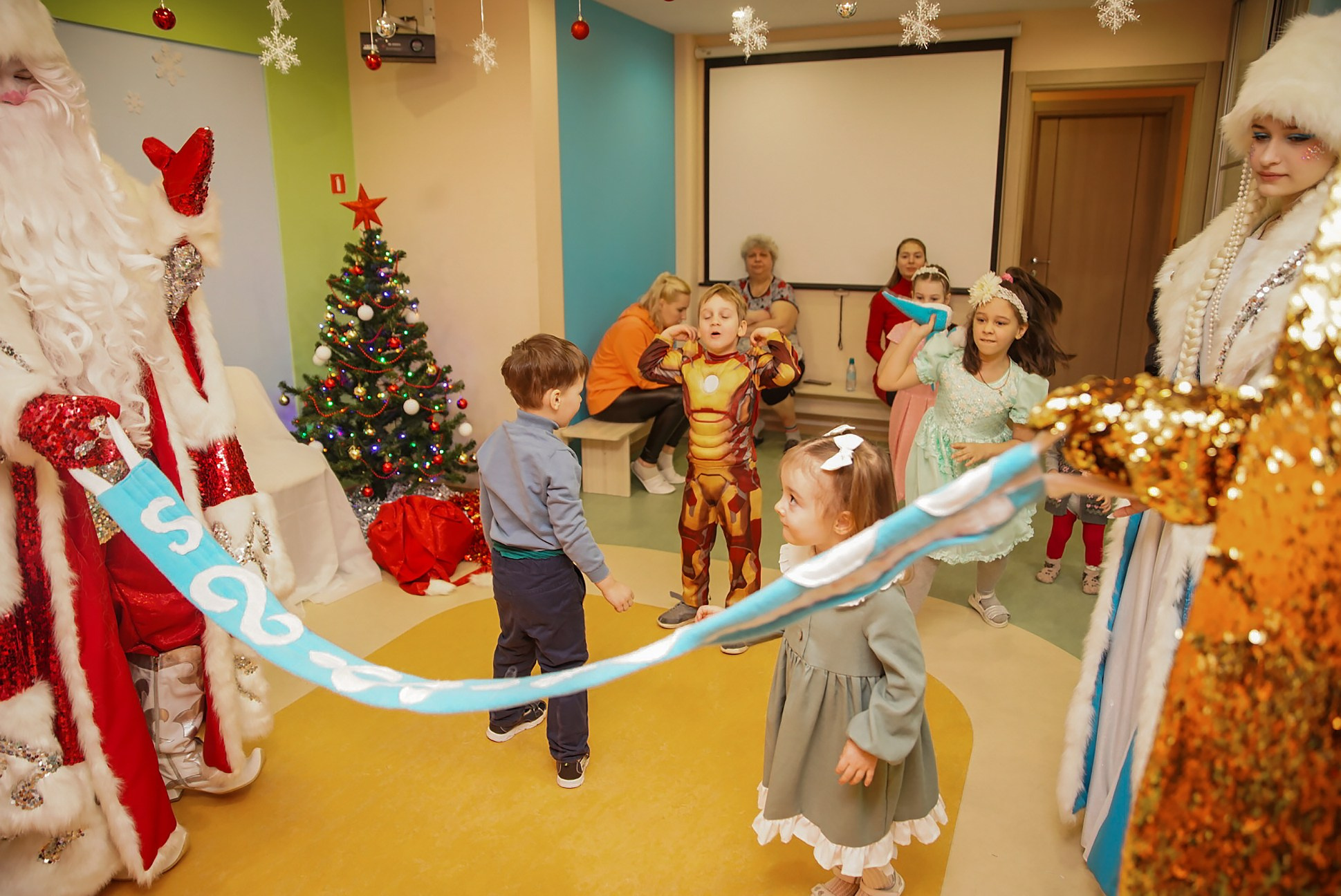 Новый год в частном детском садике. Семейный и детский фотограф в Нижнем Новгороде