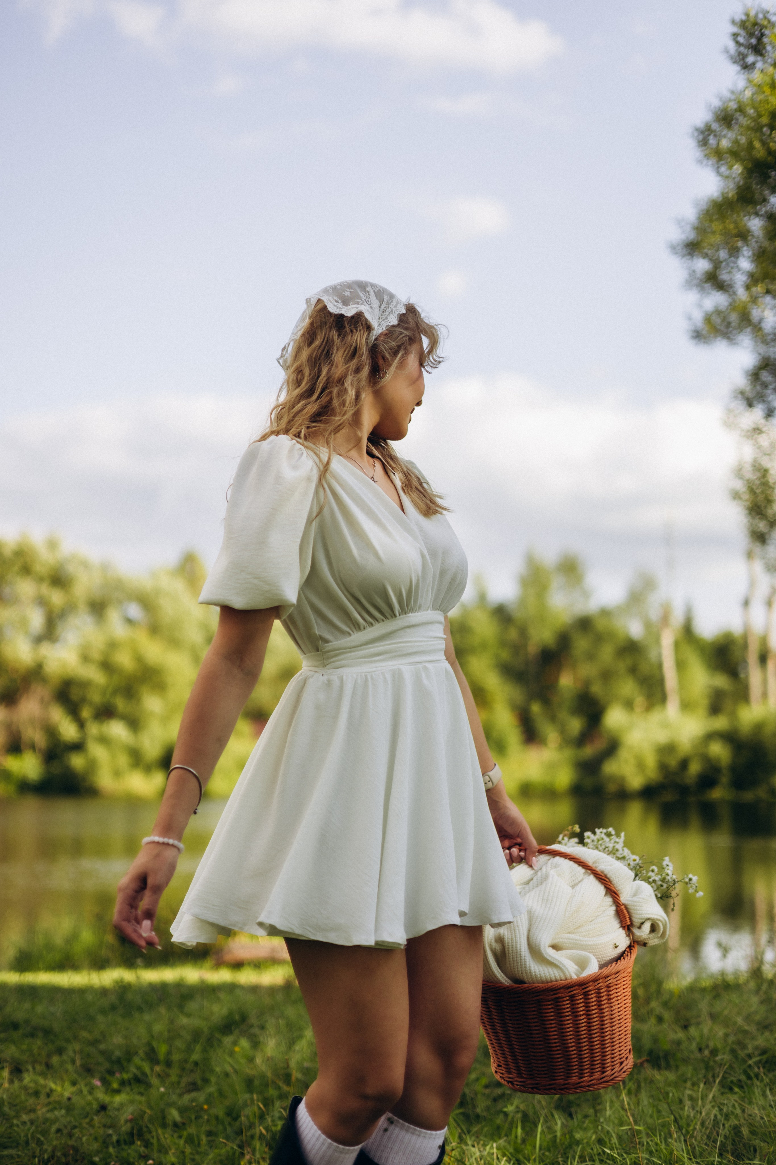 Женский портрет (15.08.2025) д. Величково (Калужская обл.). Надежда Стар семейный и церковный фотограф в Жукове и Калужской области