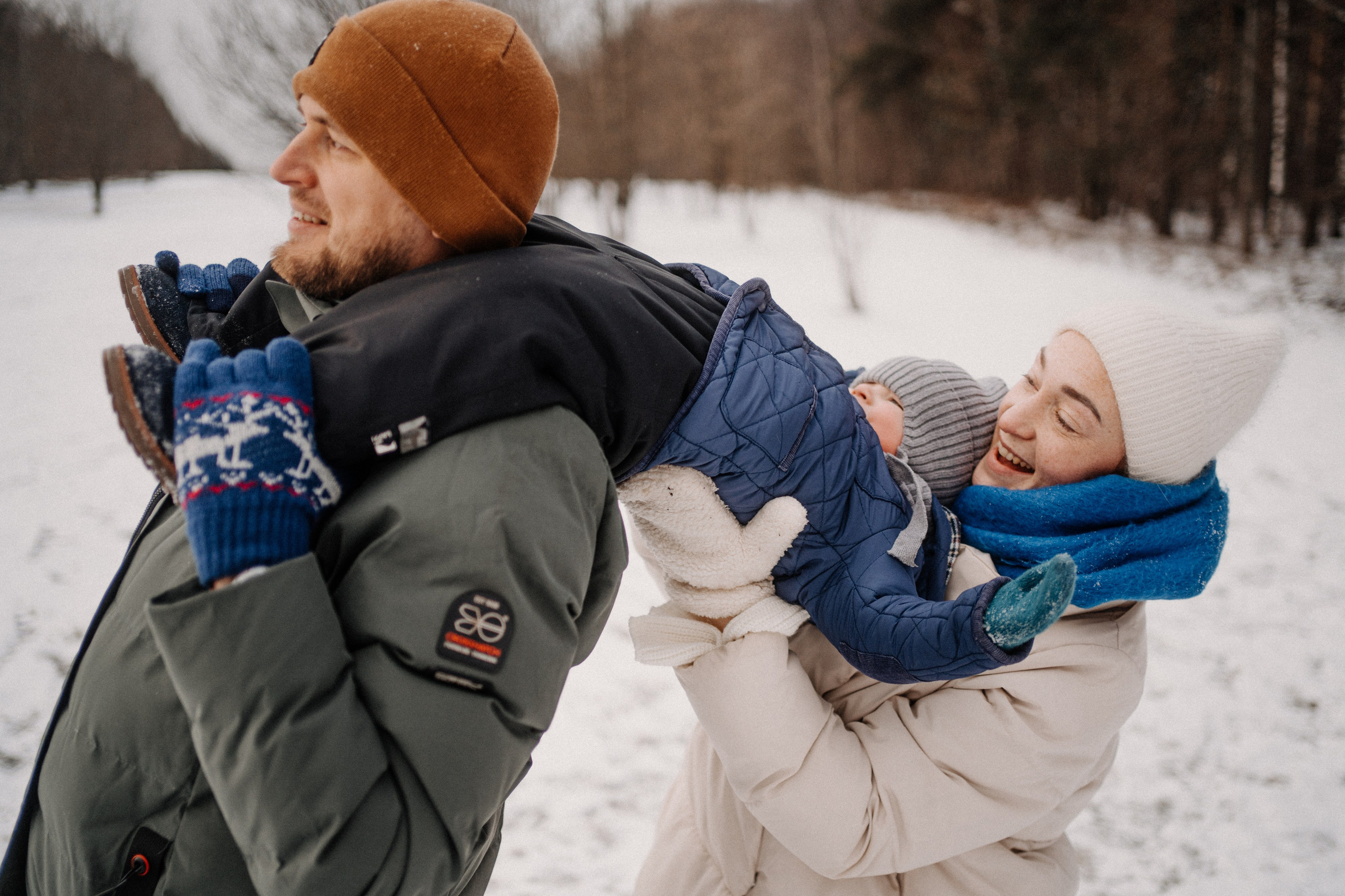Катя, Вова и Сашка-дракон. Семейный фотограф и видеограф в Москве