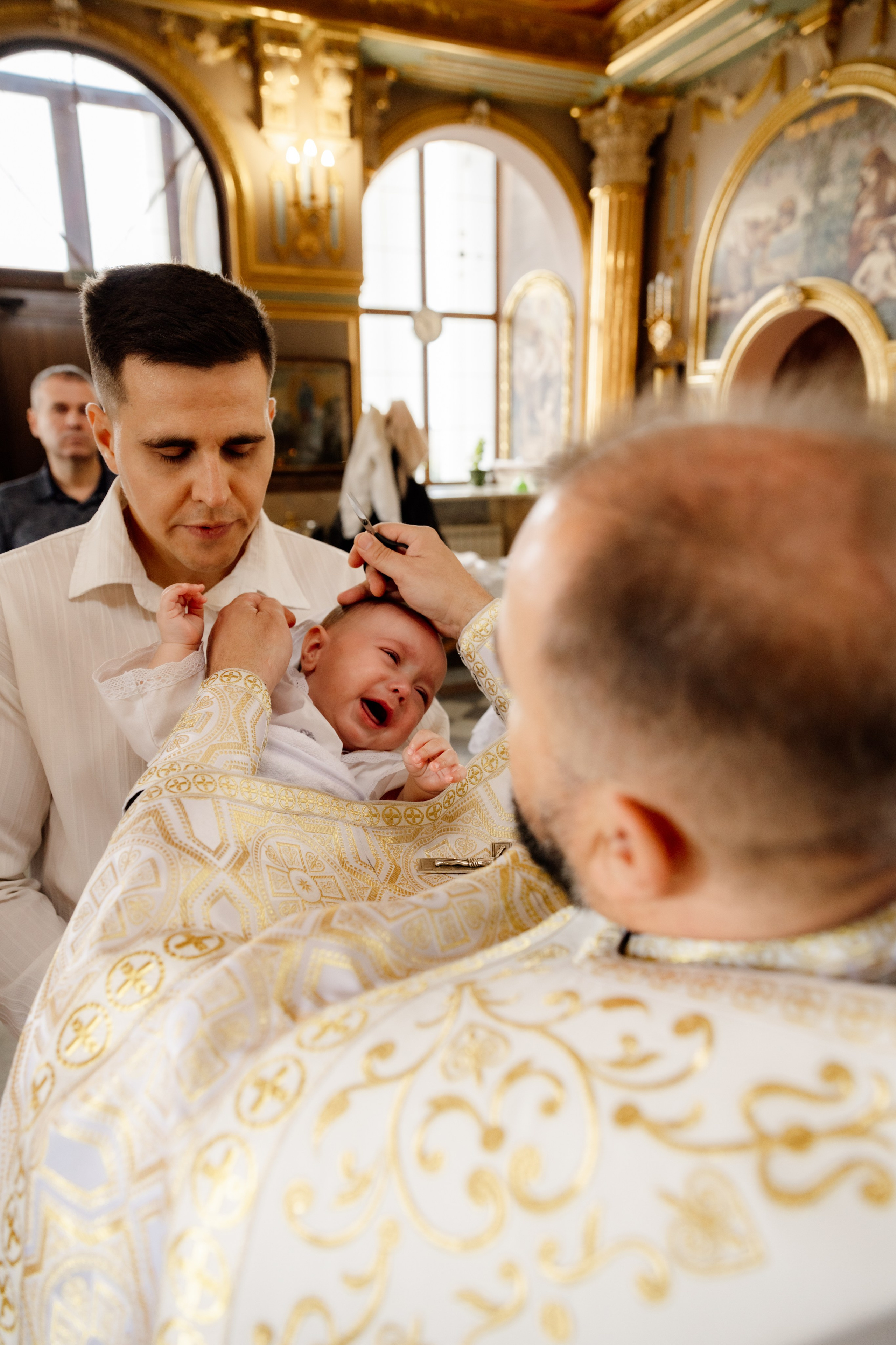 Крещение Максима. Семейный фотограф документалист в Пензе Лопатинская Татья
