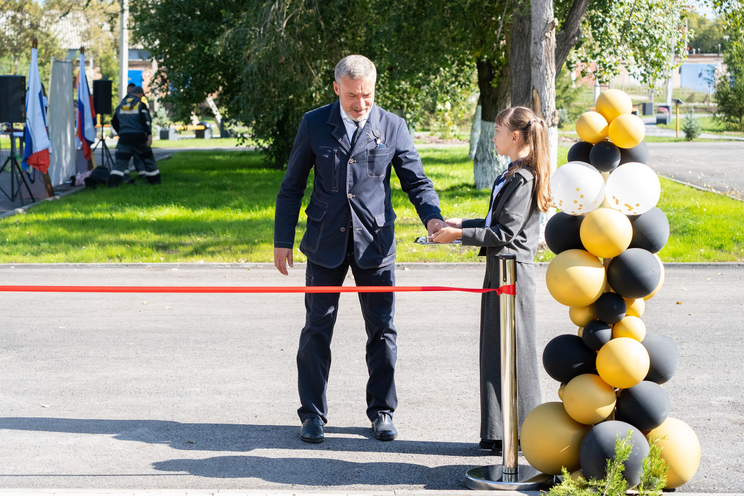 Открытие сквера Снабженца. Фотограф в Самаре Иван Булатов