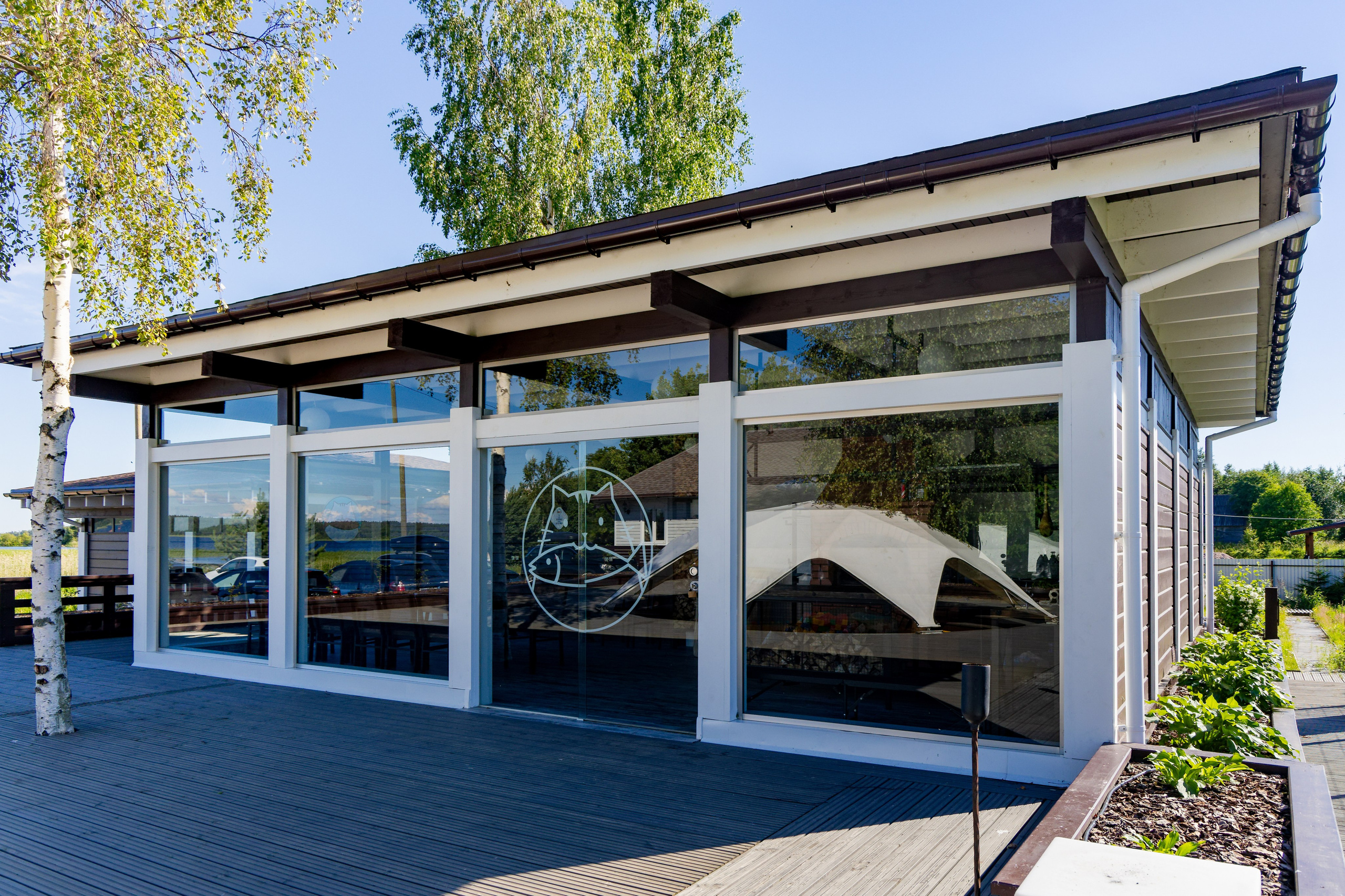 Гостевые дома «Уксунлахти» (деревня Ууксу). Аэросъемка. Фото и Видео в Карелии. Алексей Фрилунд