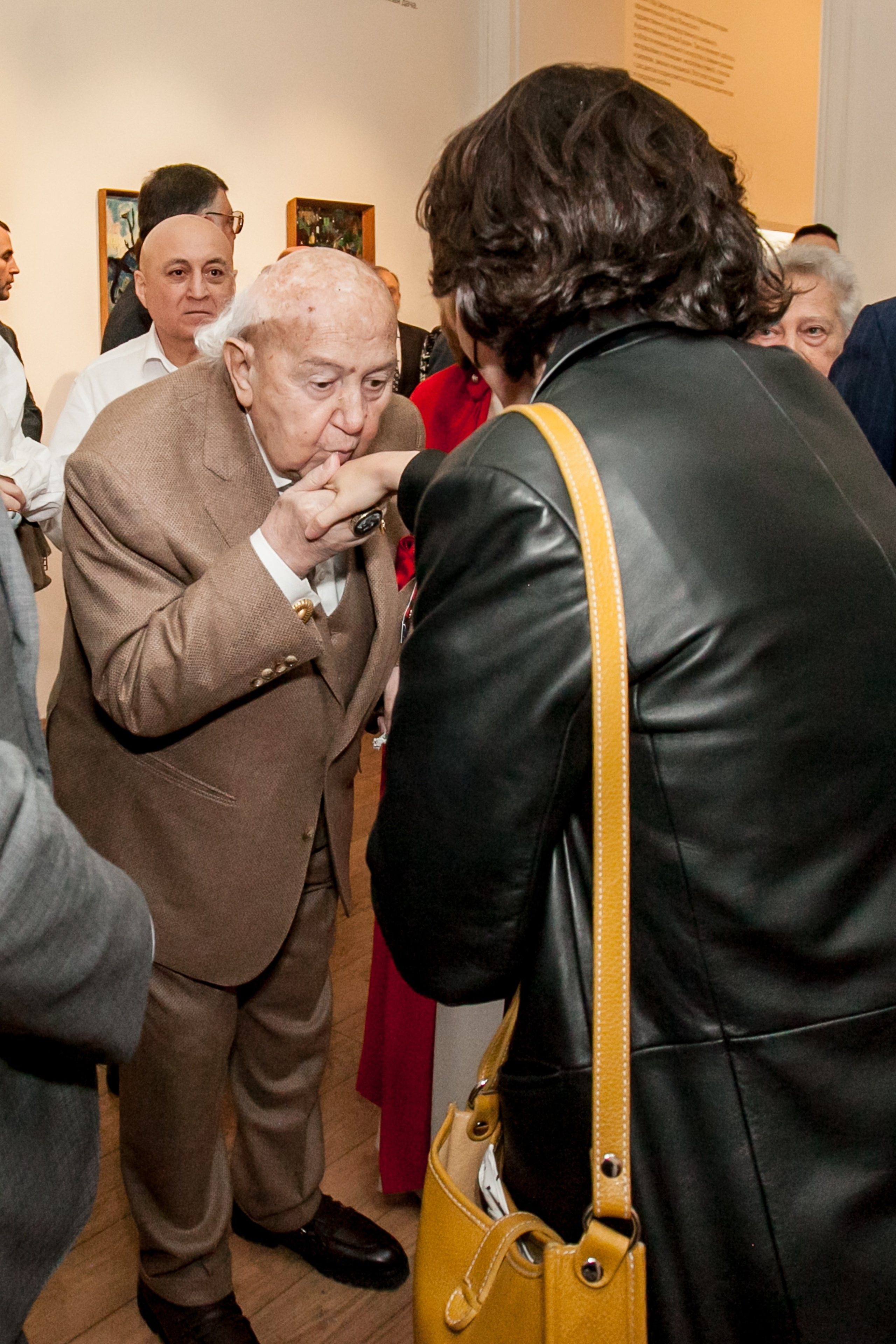 Открытие выставки Зураба Церетели. Art photographer Nino