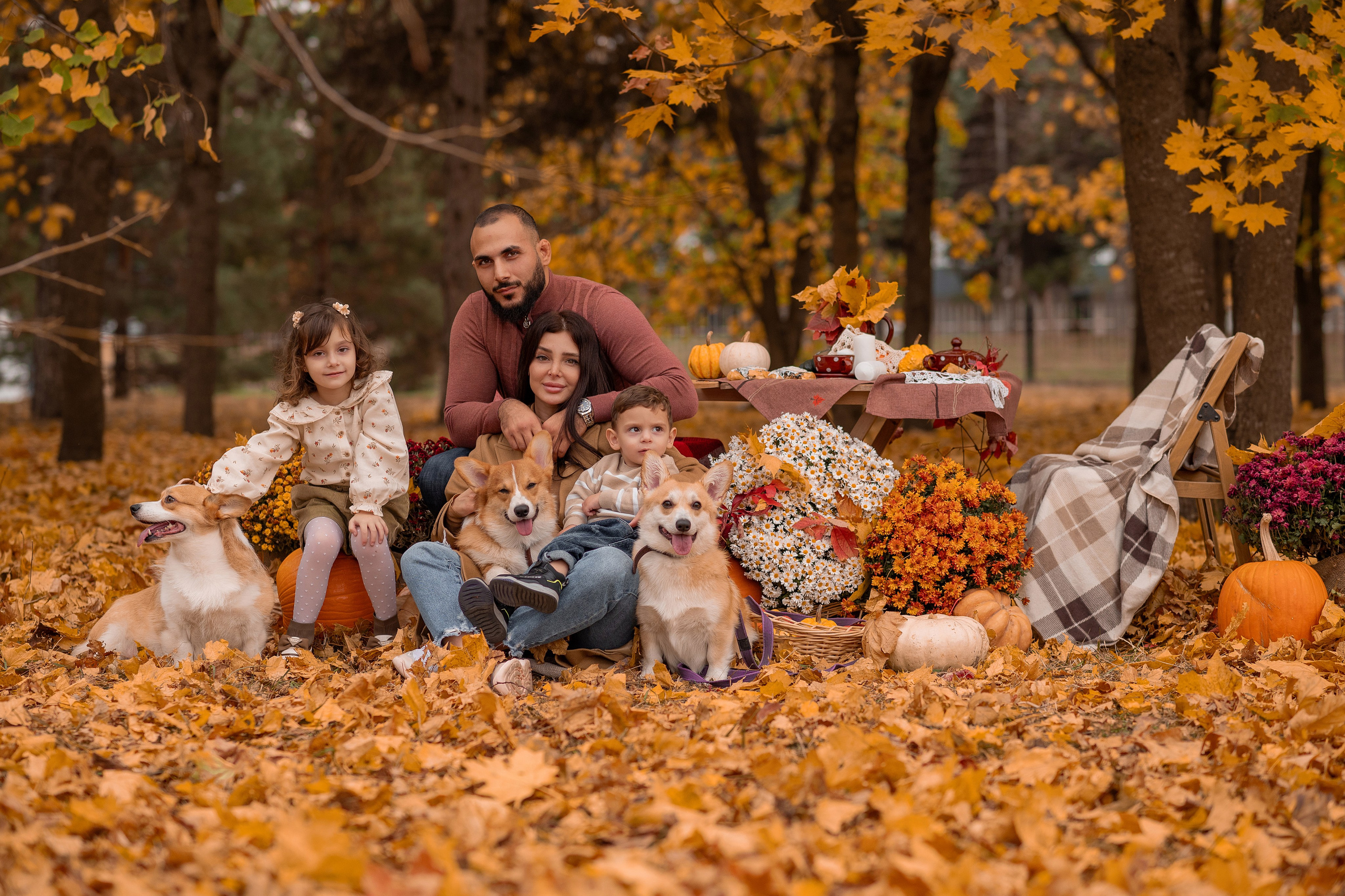 Осенний фотодень. Семейный фотограф в Краснодаре
