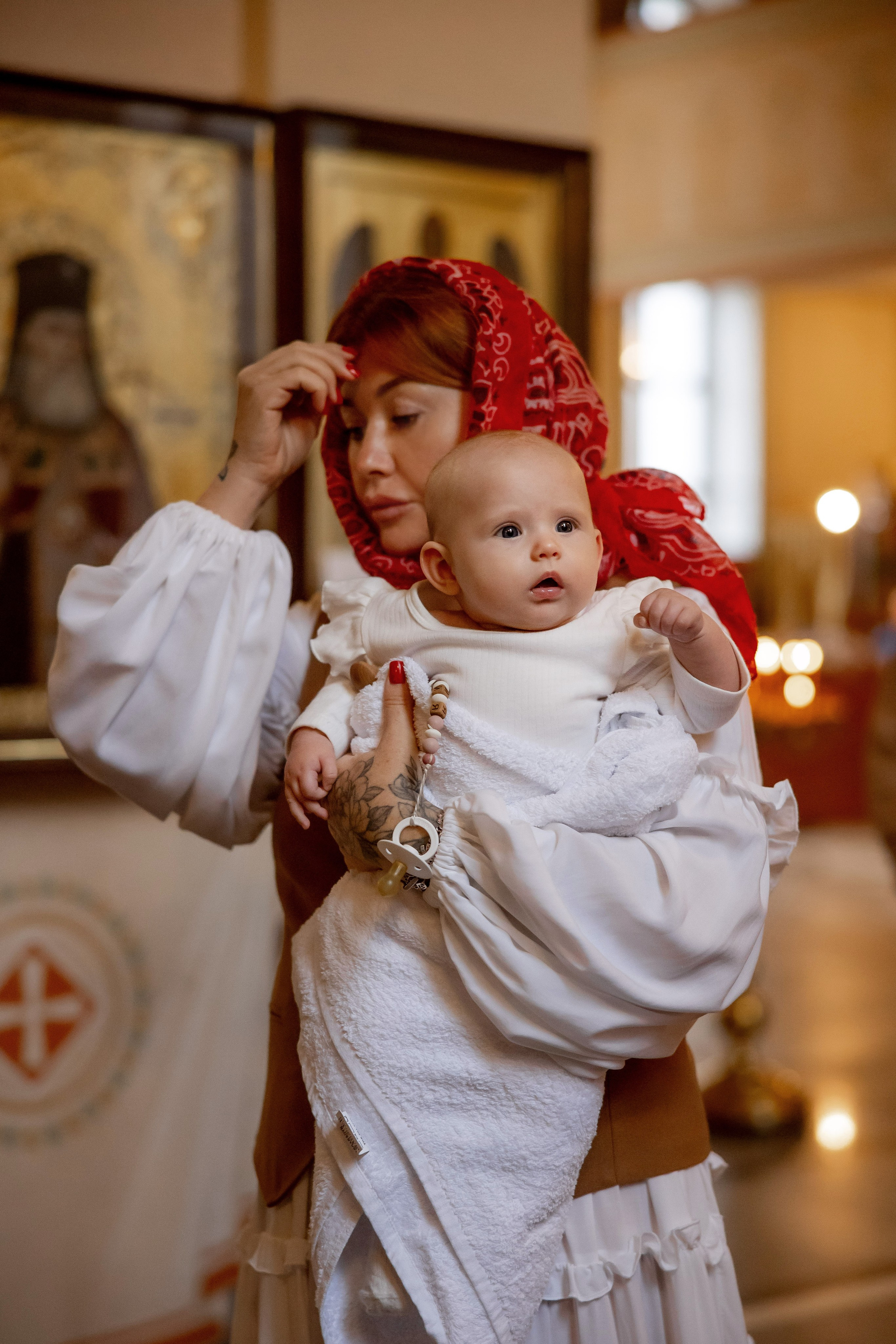 Таинство Крещения. Семейный фотограф в Москве
