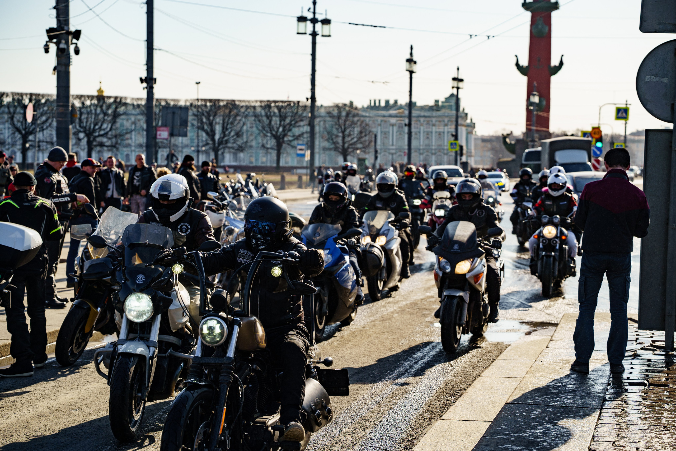Прохват мотоклуба Norman Riders ч.1. Концертный и репортажный фотограф в Санкт-Петербурге Слава Пахомов
