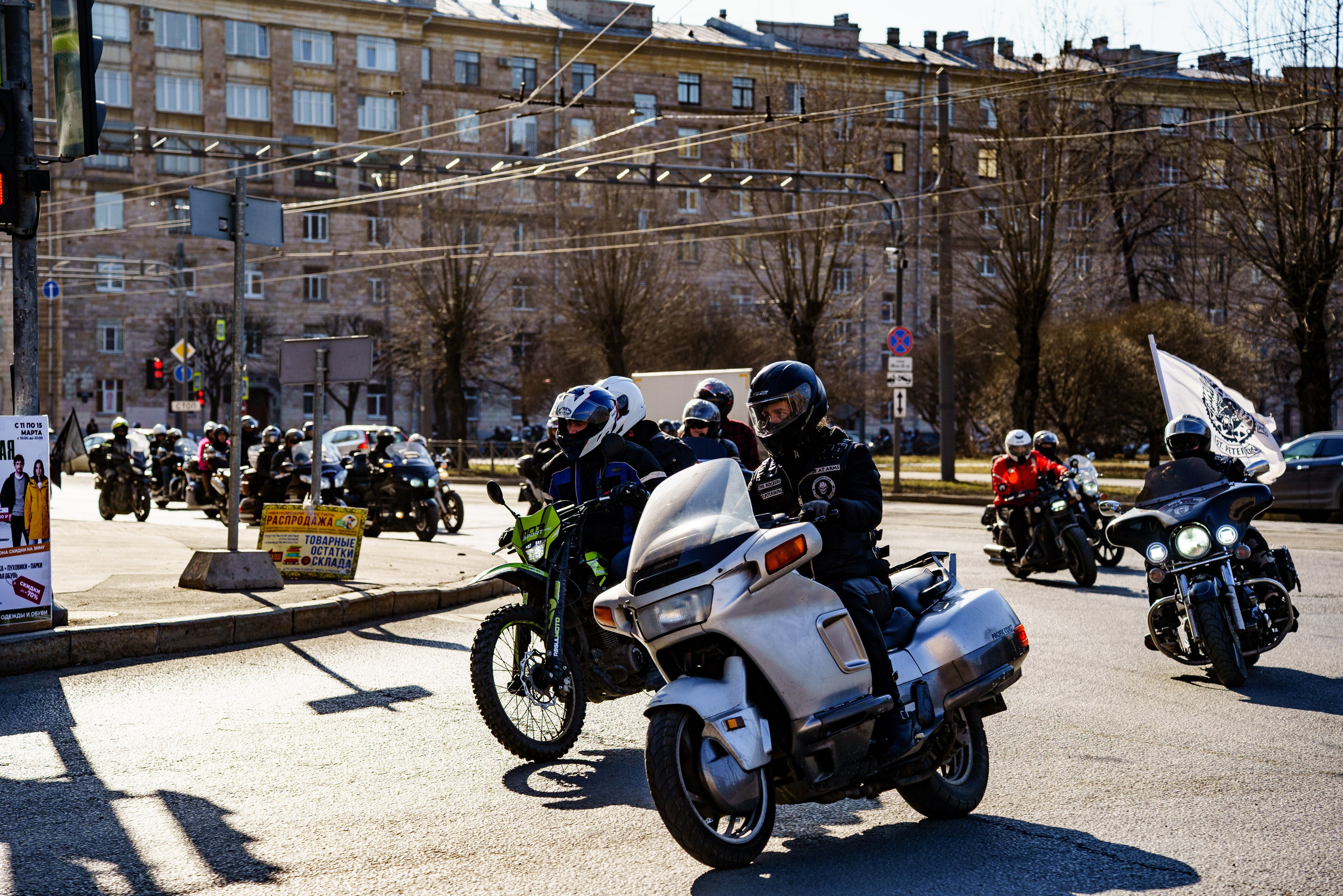 Прохват мотоклуба Norman Riders ч.1. Концертный и репортажный фотограф в Санкт-Петербурге Слава Пахомов