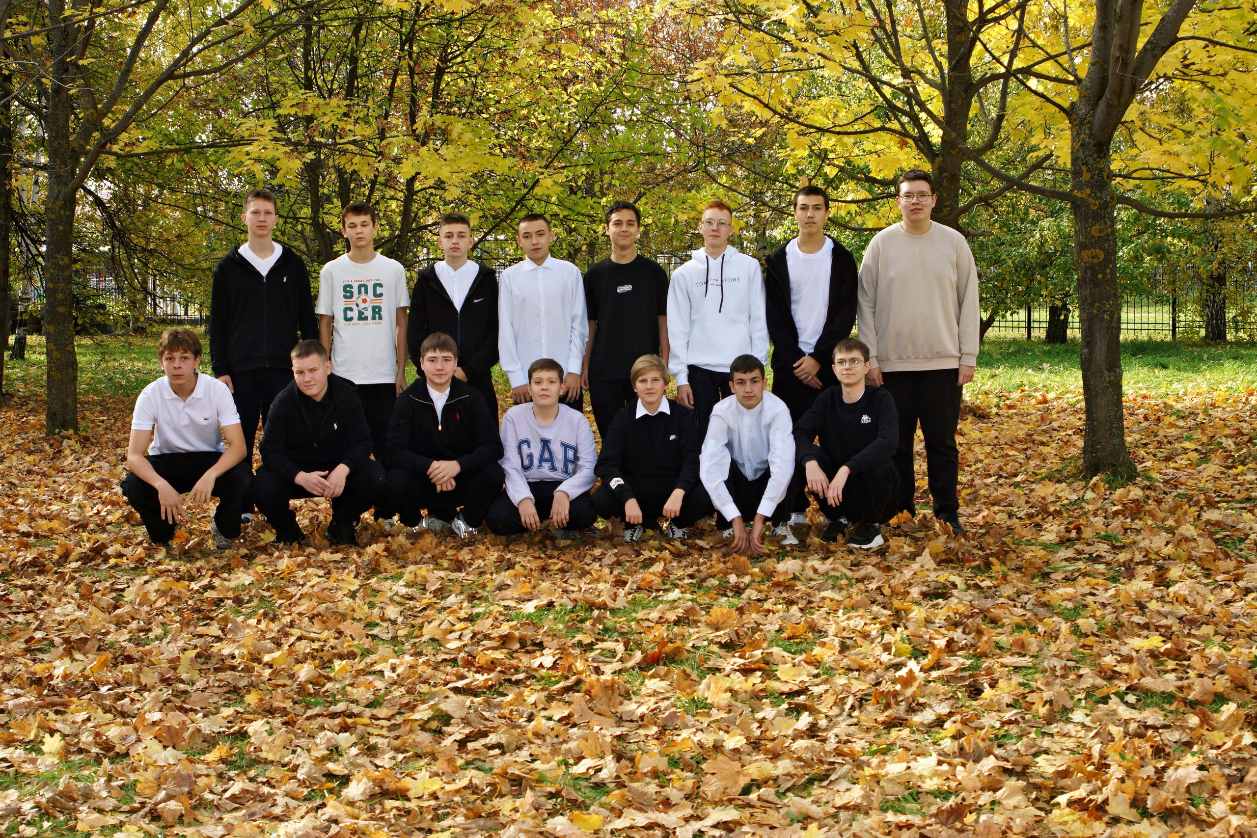 Осенняя фотосессия в школе г. Йошкар-Ола