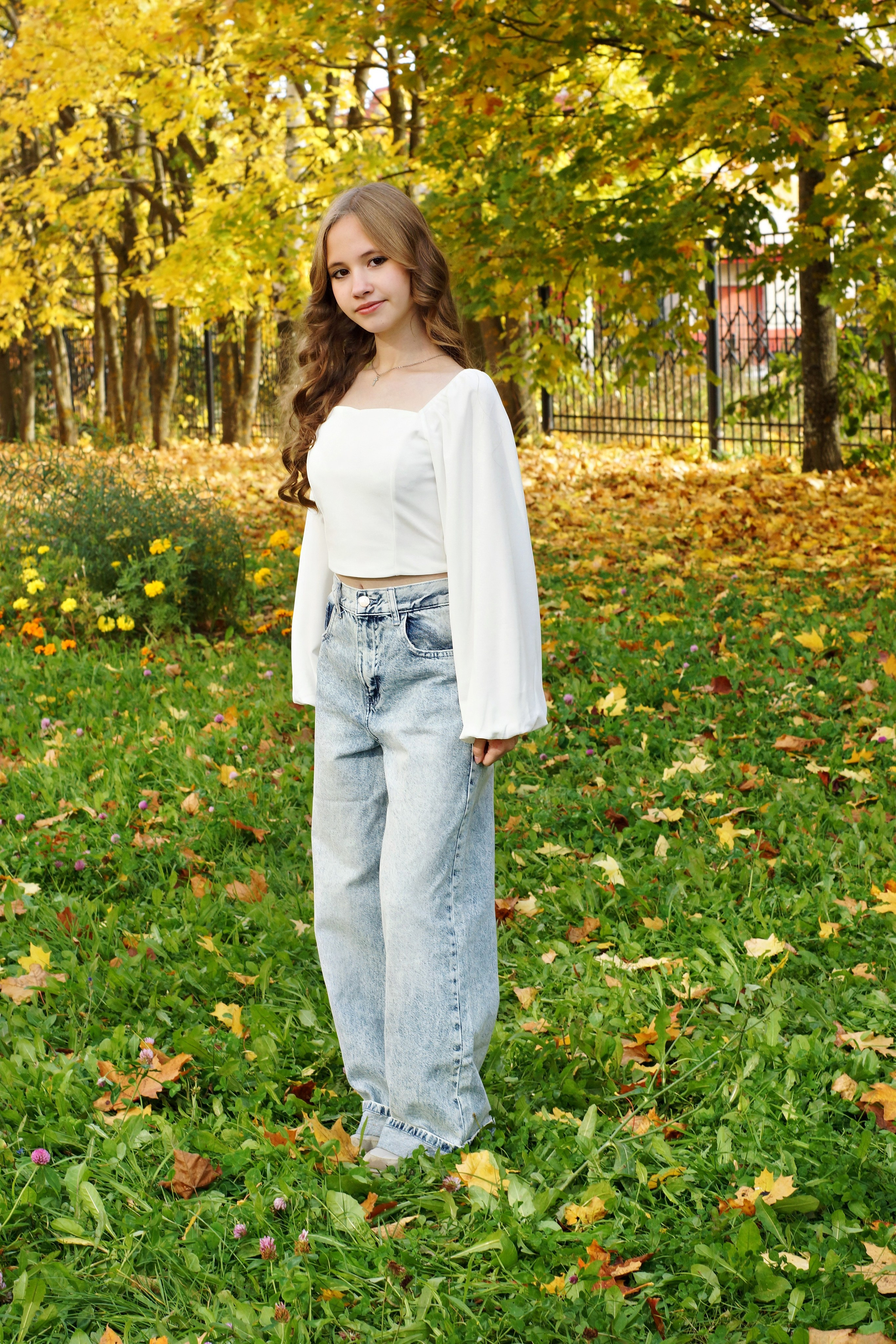 Осенняя фотосессия в школе г. Йошкар-Ола