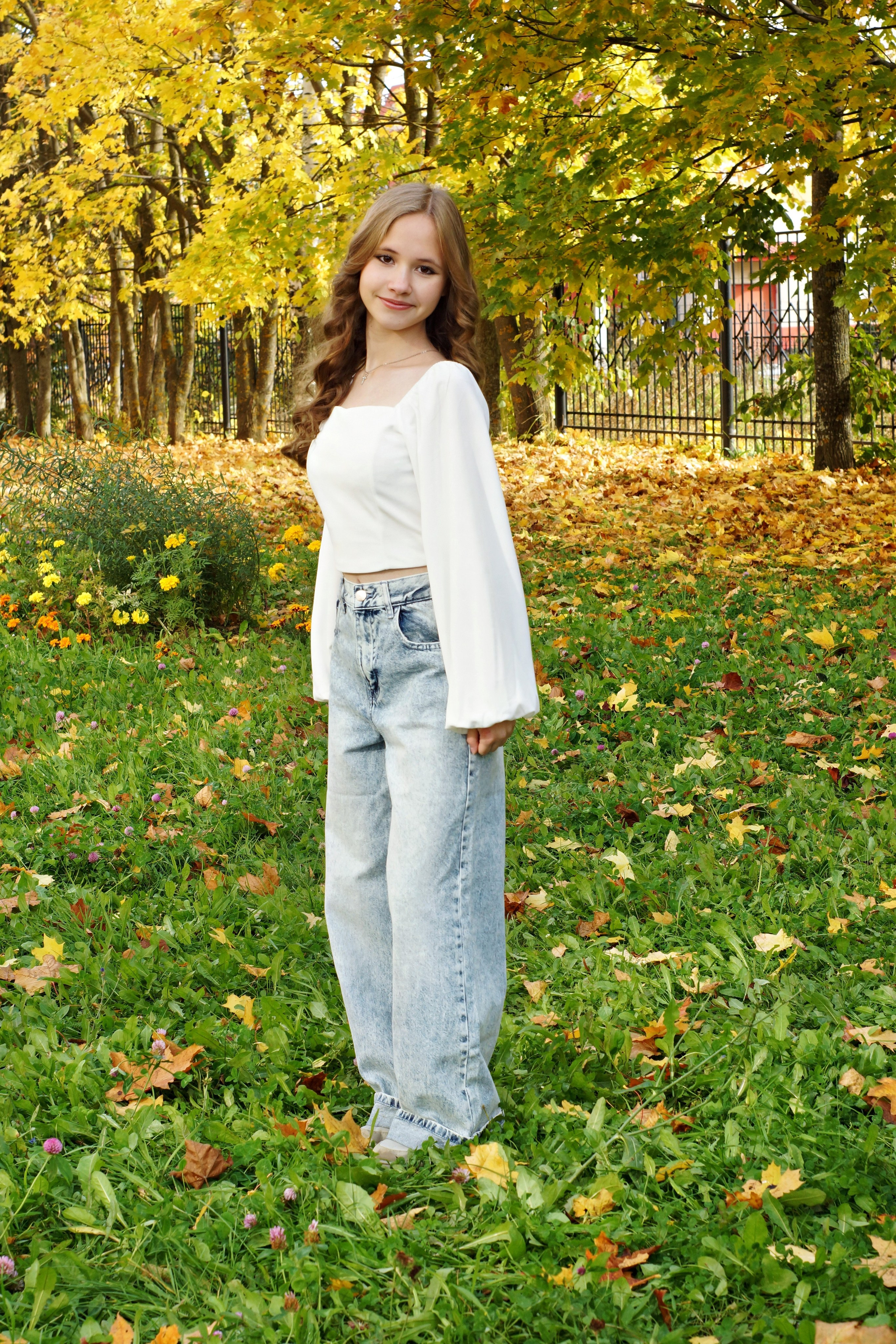 Осенняя фотосессия в школе г. Йошкар-Ола