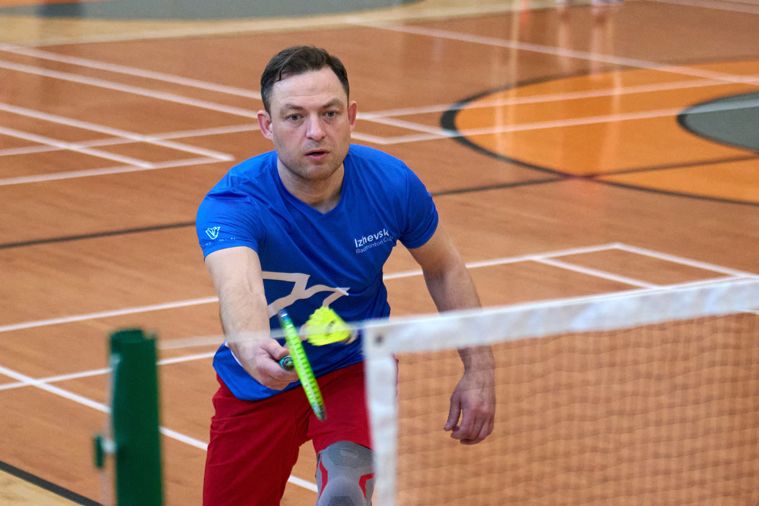 Спорт фотография бадминтон корпоративный кубок. Спортивный репортажный фотограф в Ижевске Сергей Мерзляков