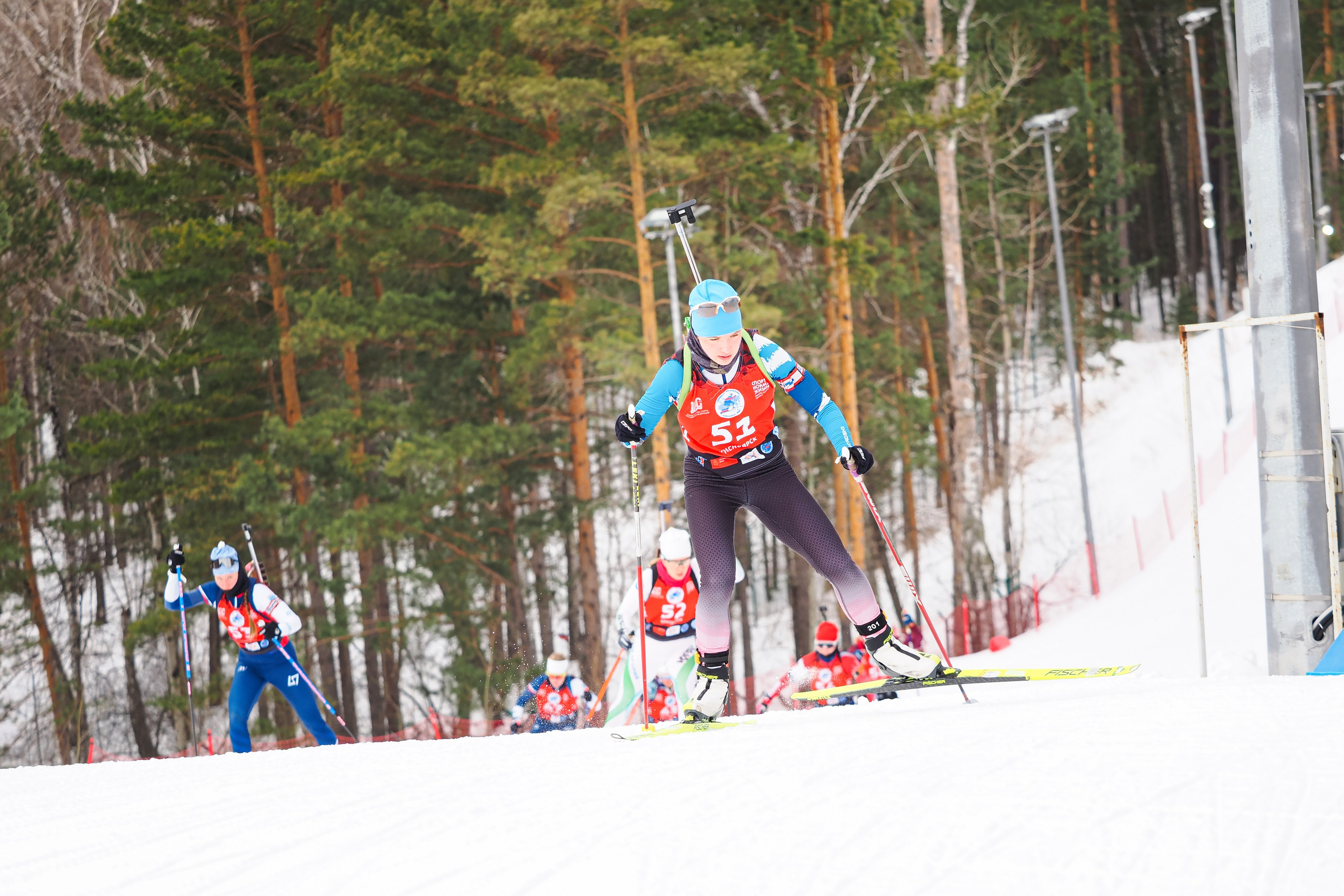 Биатлон / Первенство России. Репортажный фотограф Алексей Козьмин