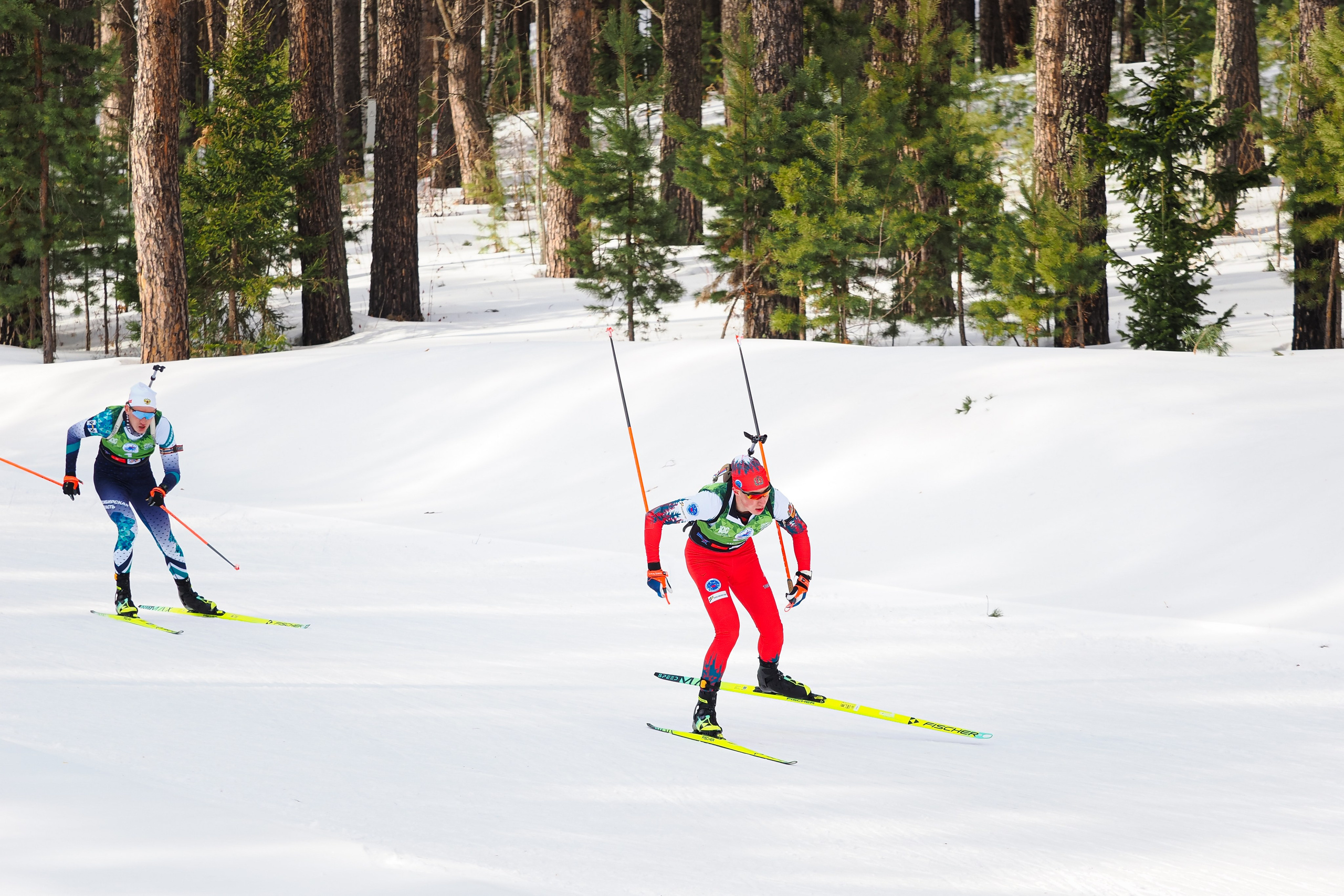 Биатлон / Первенство России. Репортажный фотограф Алексей Козьмин