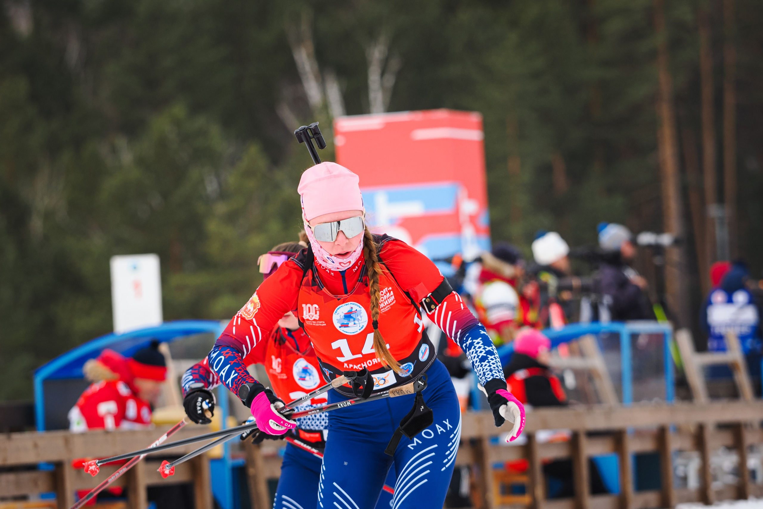 Биатлон / Первенство России. Репортажный фотограф Алексей Козьмин