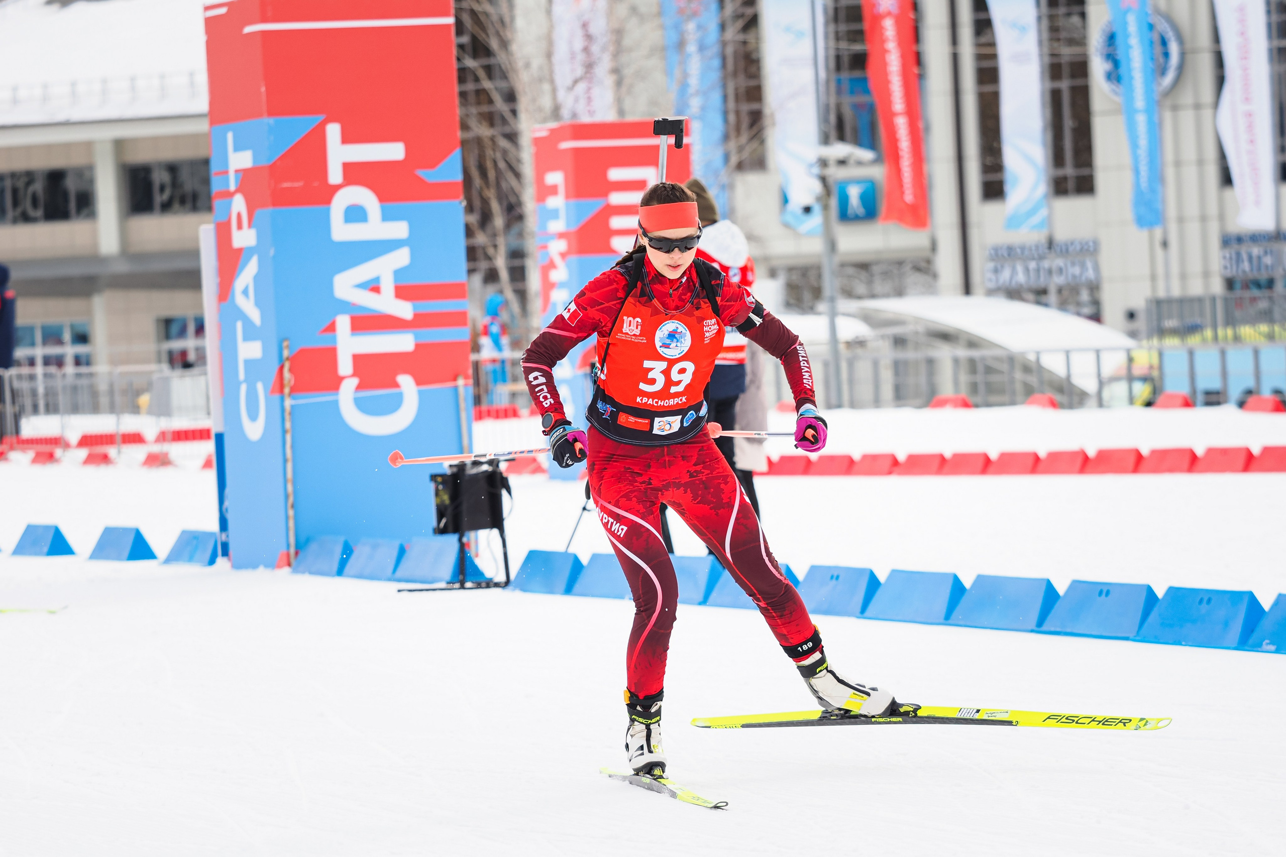 Биатлон / Первенство России. Репортажный фотограф Алексей Козьмин
