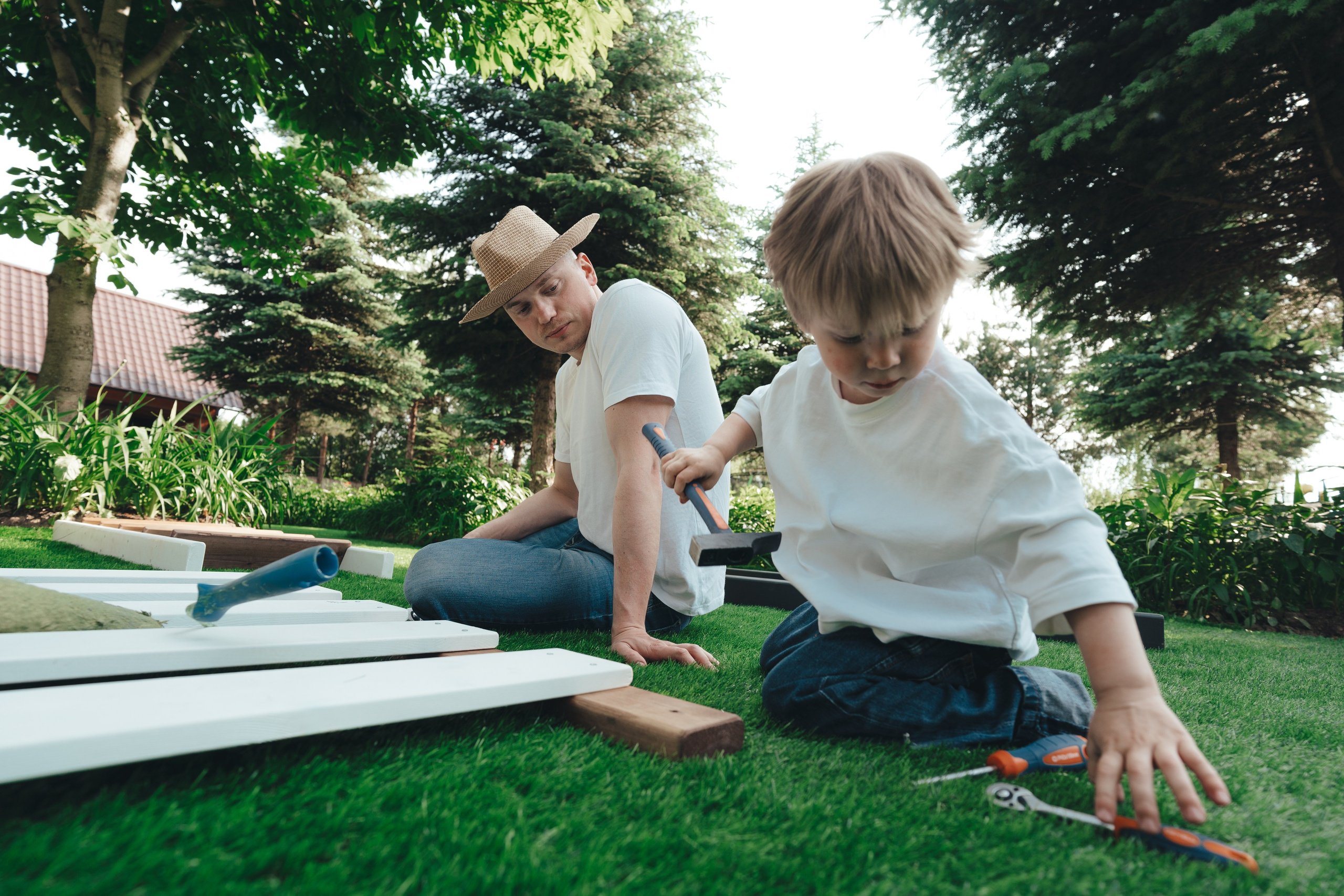 СЫН ВИДИТ В ОТЦЕ ГЕРОЯ, ДОЧЬ — РЫЦАРЯ. Семейный и детский фотограф Анна Бренч