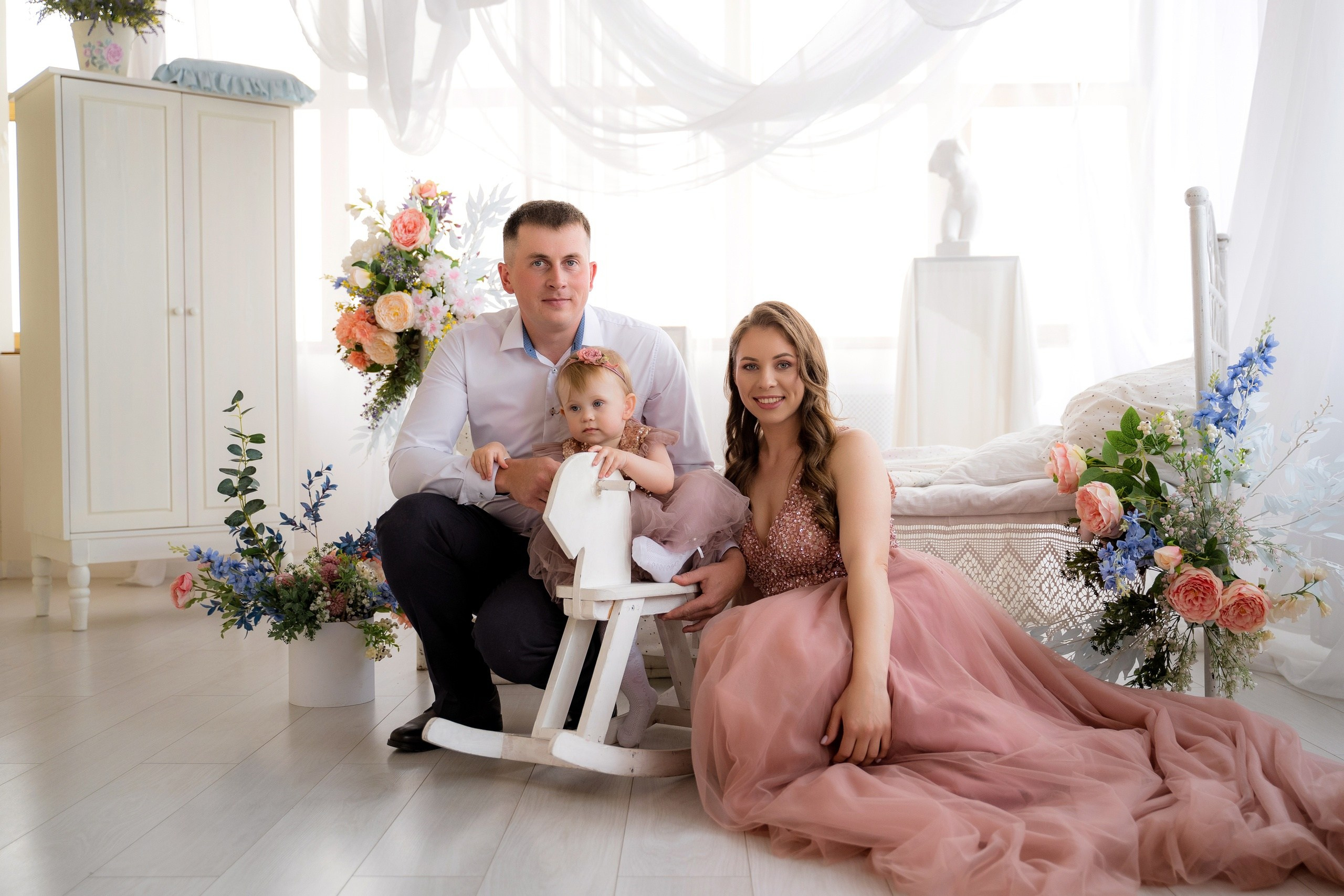 СЕМЕЙНАЯ ФОТОСЕССЕЯ. Фотостудия Малина в городе Улан-Удэ. Фотограф Ирина Жарникова