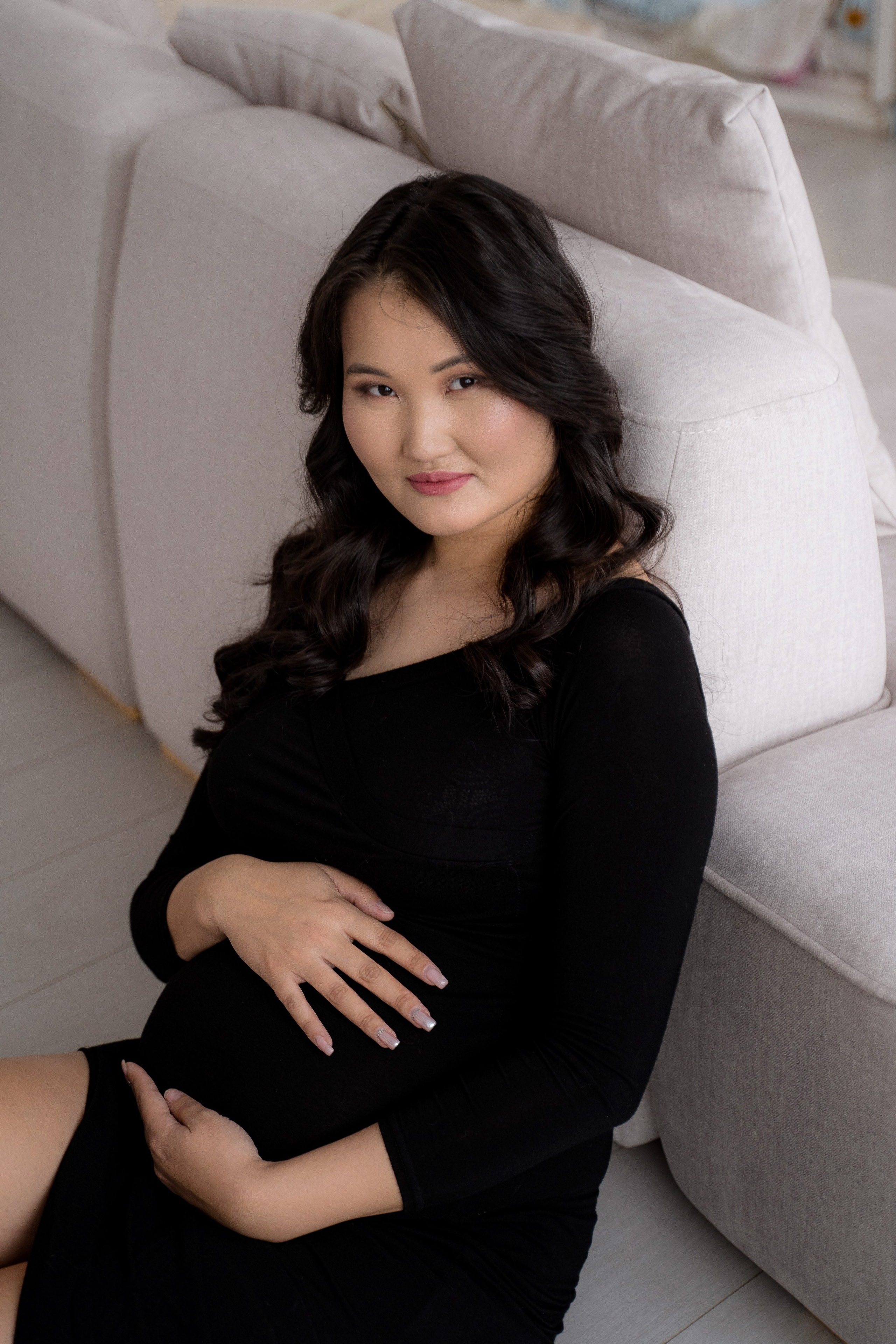 Беременность стандарт. Фотостудия Малина в городе Улан-Удэ. Фотограф Ирина Жарникова