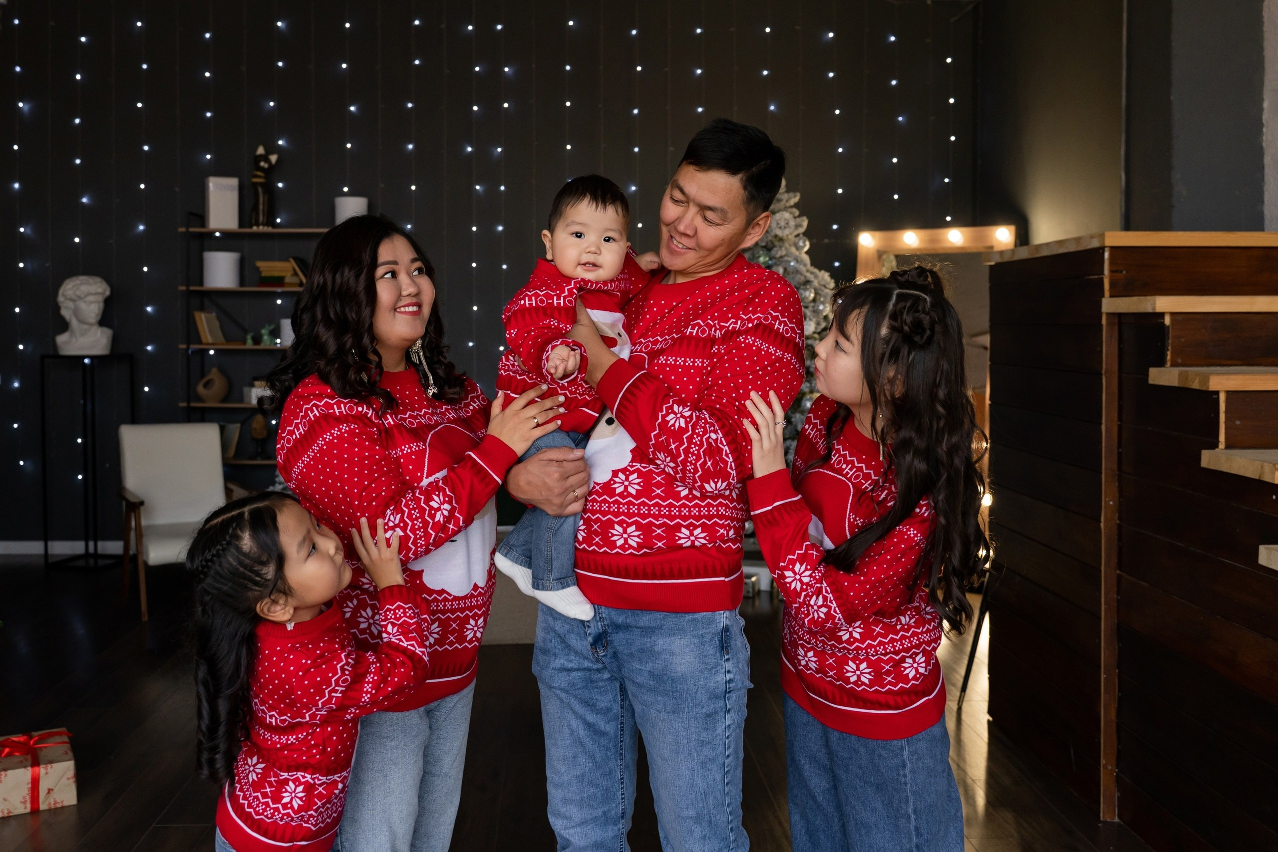 Комплекты Family look. Фотостудия Малина в городе Улан-Удэ. Фотограф Ирина Жарникова