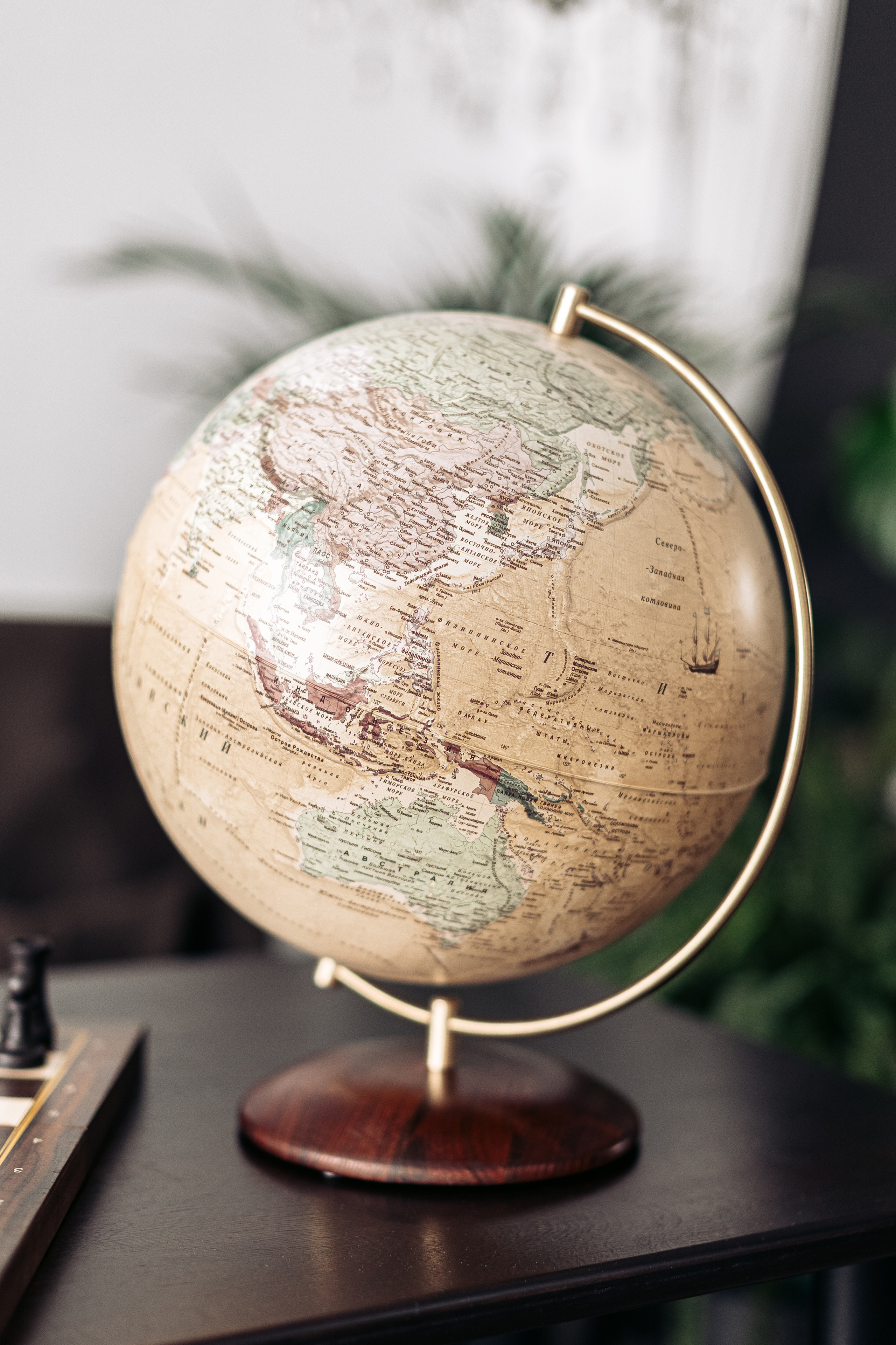 фотосессия с глобусом