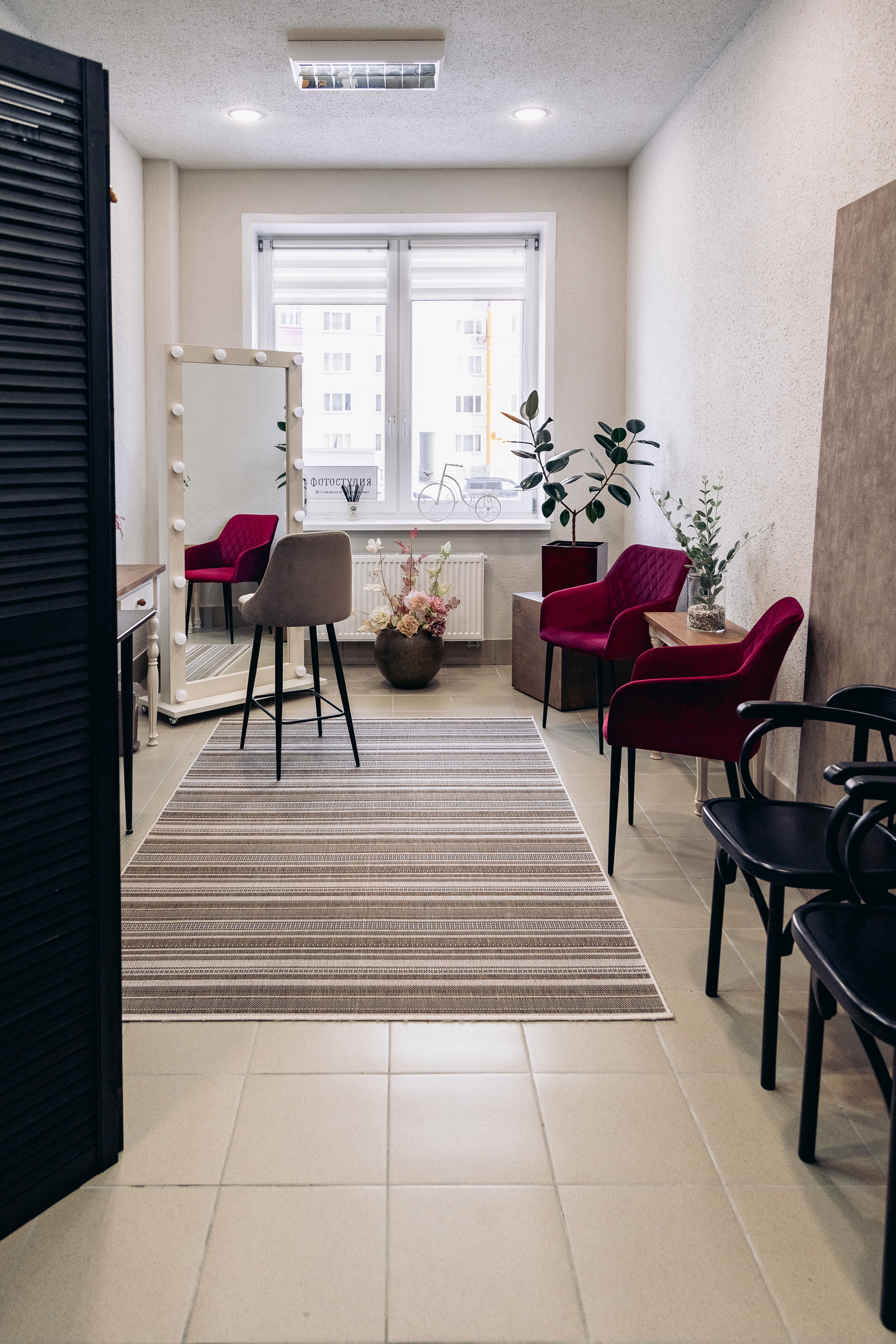 гримёрка в фотостудии