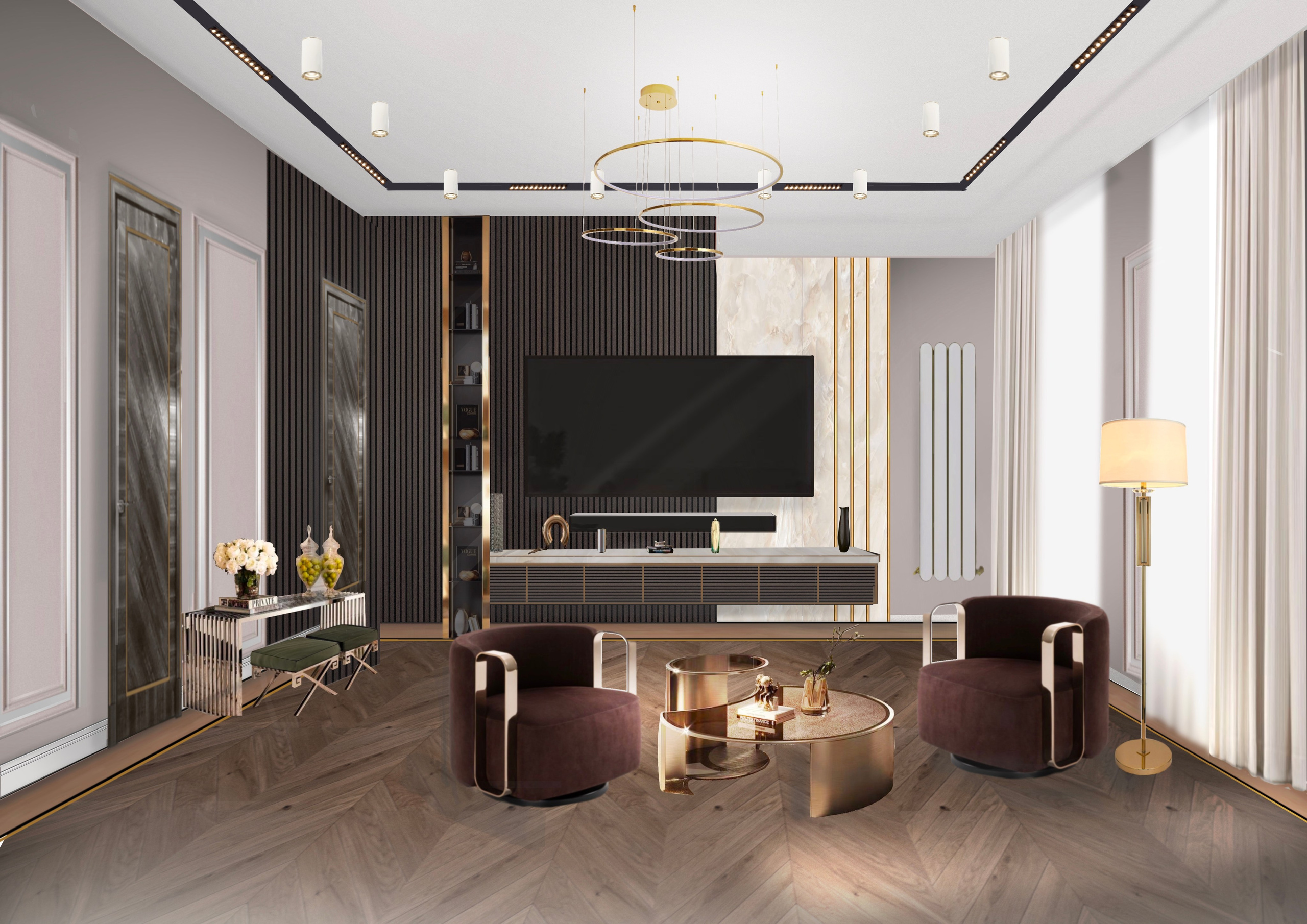 Проект: «Шоколад» в деревне Витенево | Дизайн от Анны Филаретовой