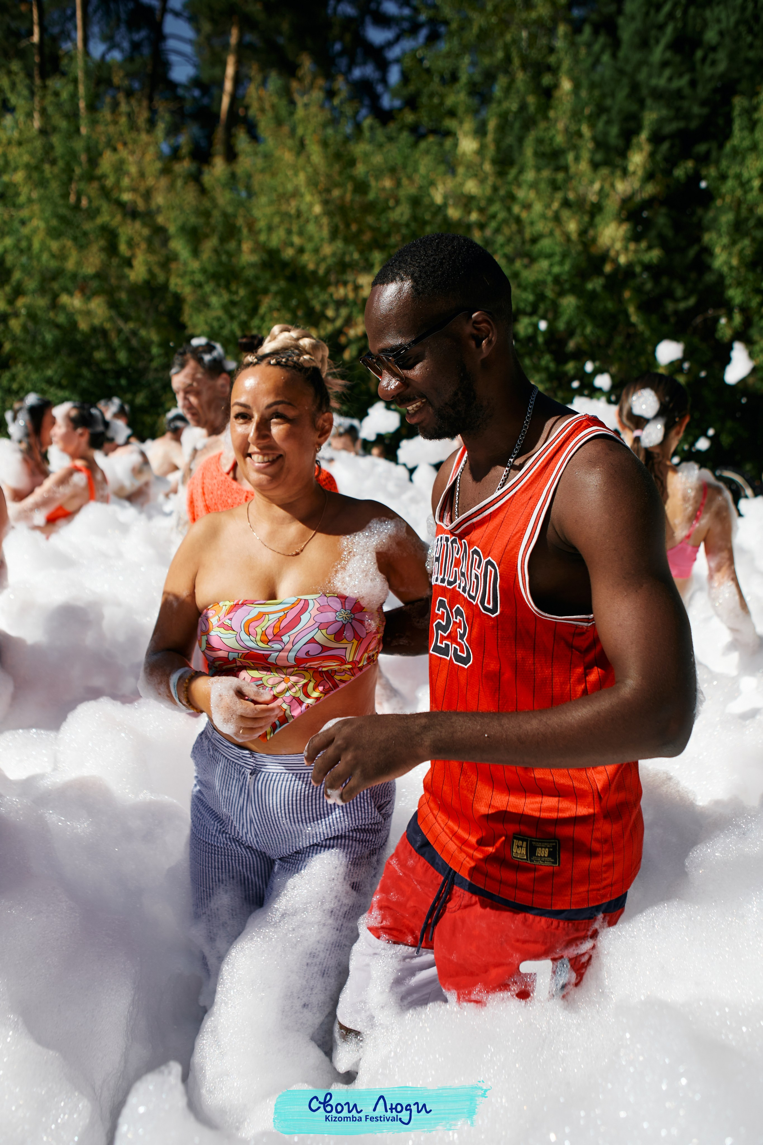 Foam party. Свадебный фотограф