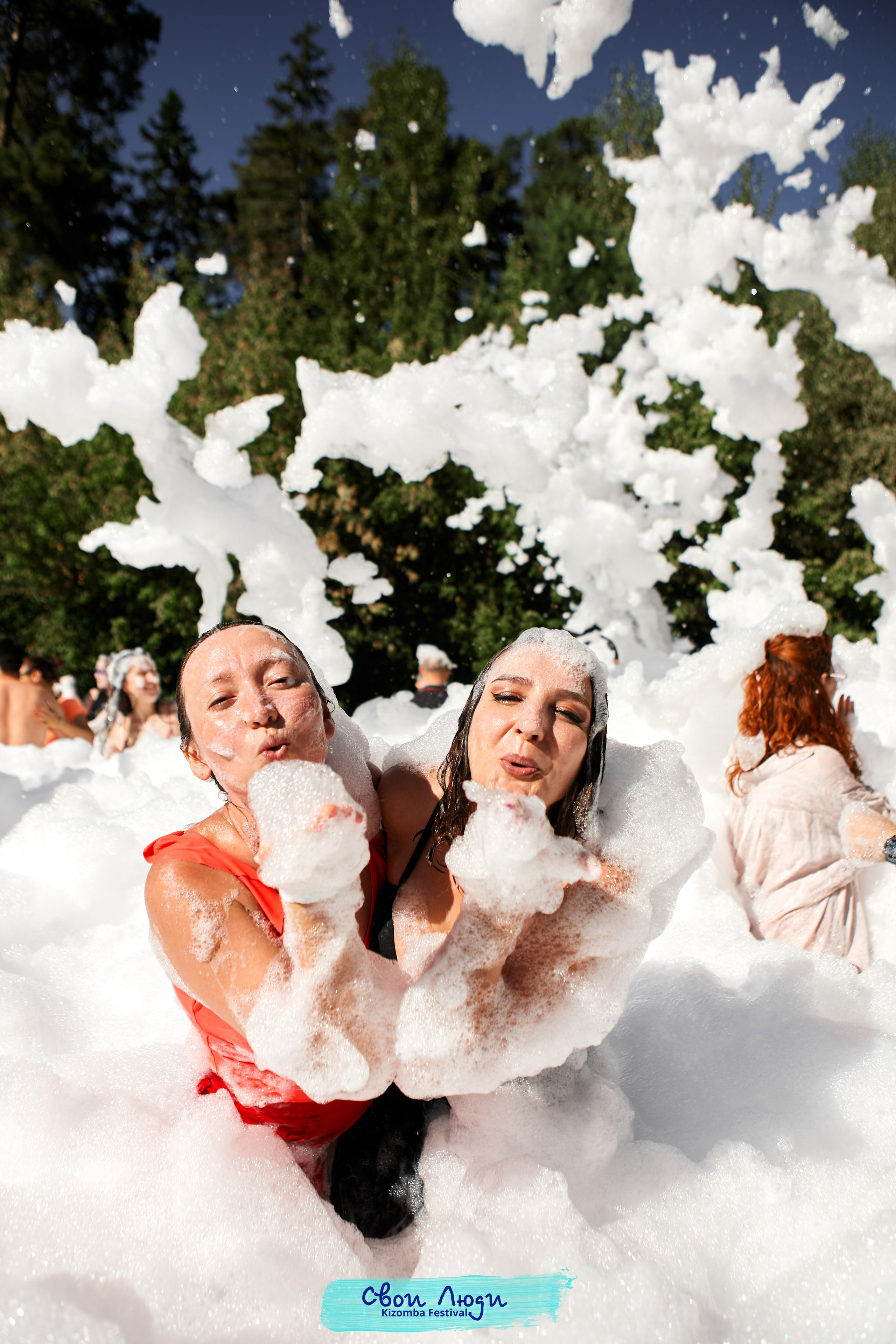 Foam party. Свадебный фотограф
