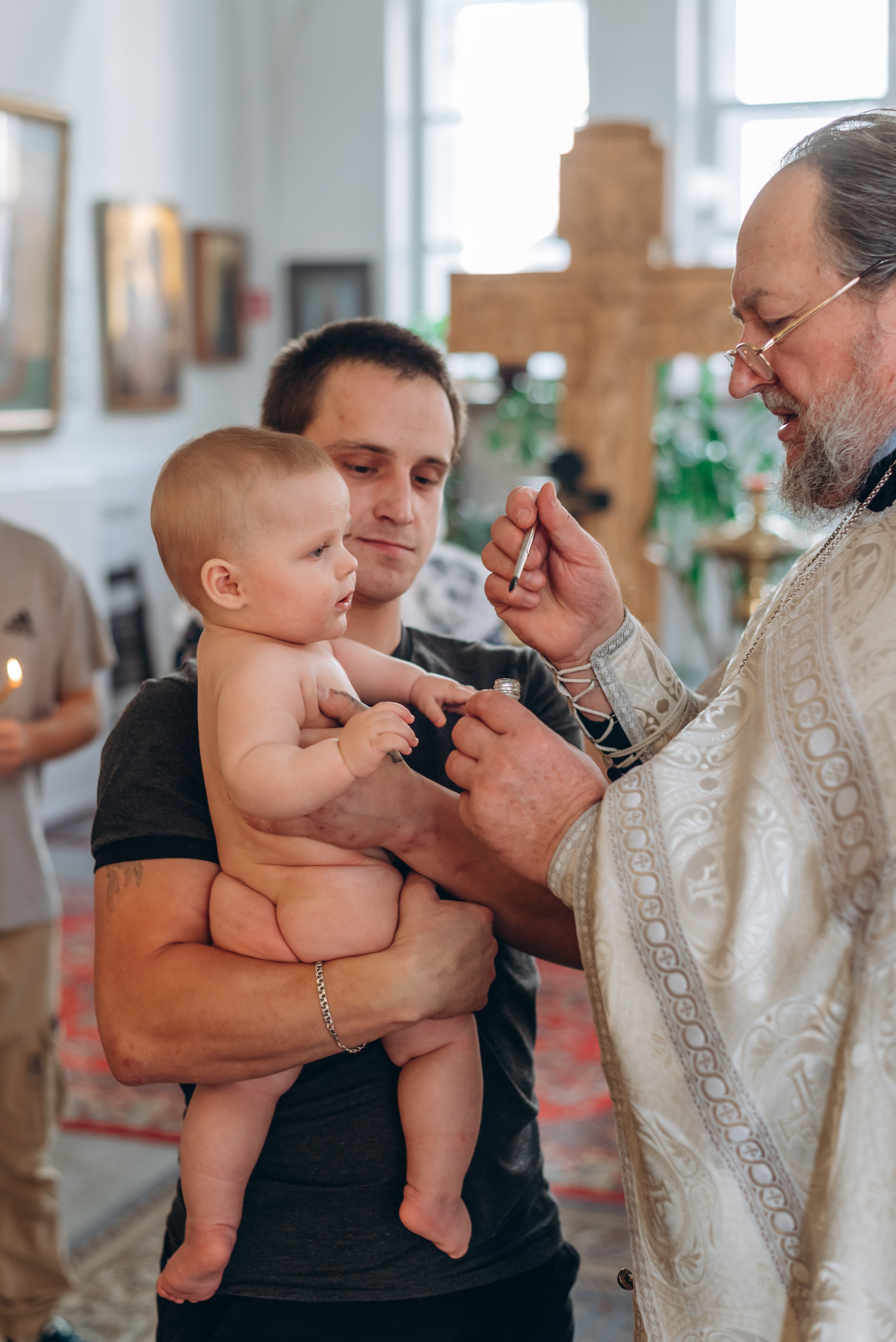 Крещение. Фотограф Кирилл Друлин