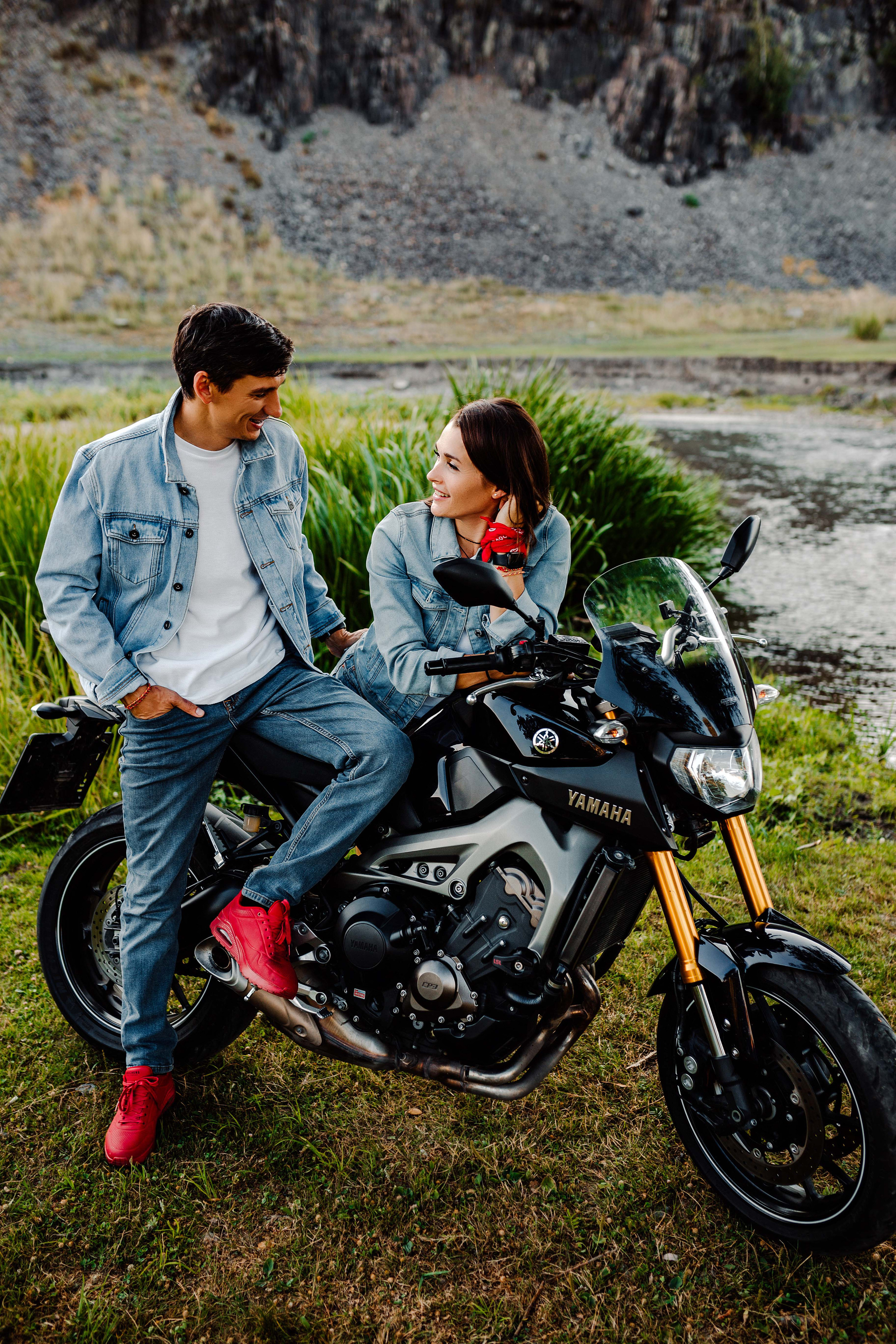 Love Story на байке: классная серия для Анны и Александра. Семейный и индивидуальный фотограф в Санкт-Петербурге Маргарита Щипкова