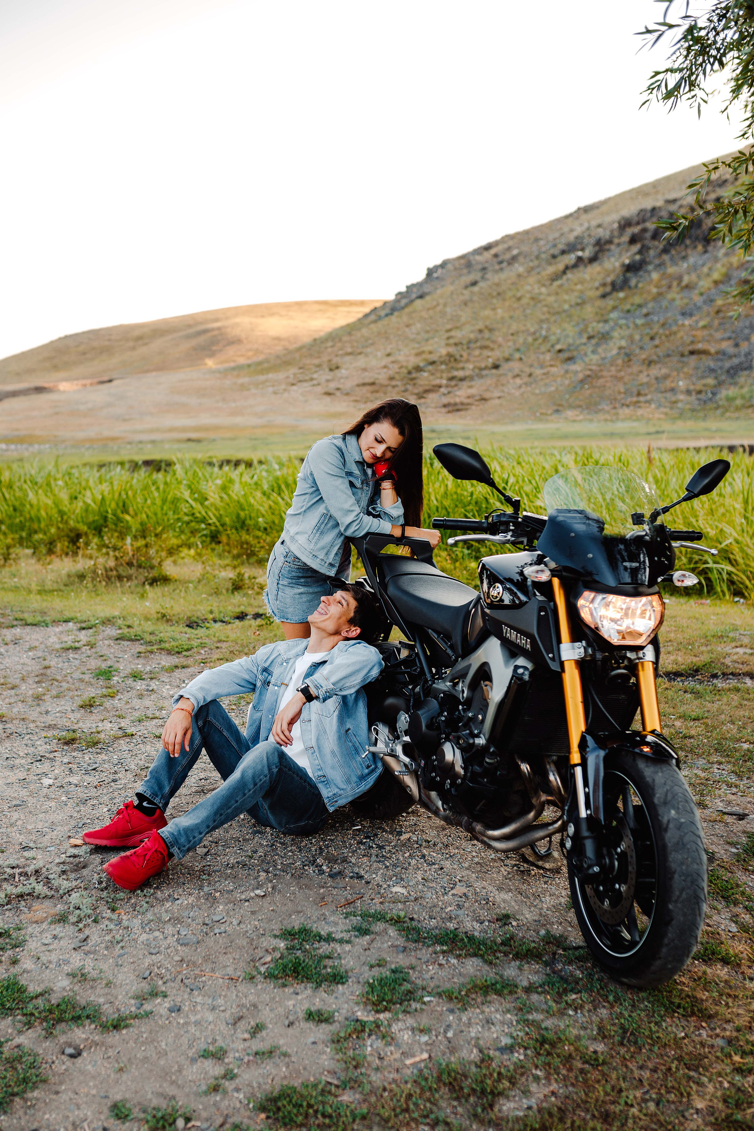 Love Story на байке: классная серия для Анны и Александра. Семейный и индивидуальный фотограф в Санкт-Петербурге Маргарита Щипкова