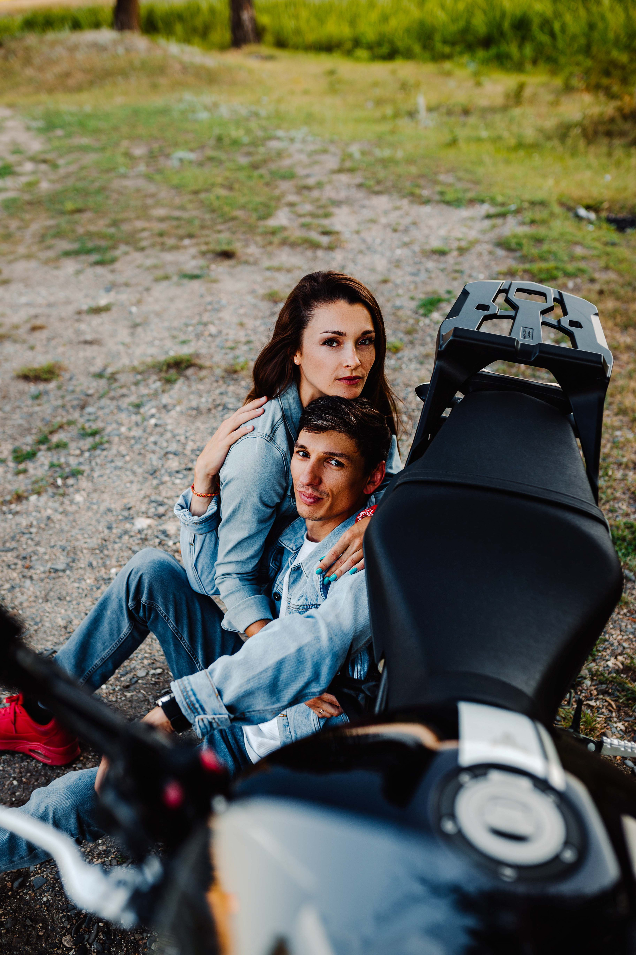 Love Story на байке: классная серия для Анны и Александра. Семейный и индивидуальный фотограф в Санкт-Петербурге Маргарита Щипкова