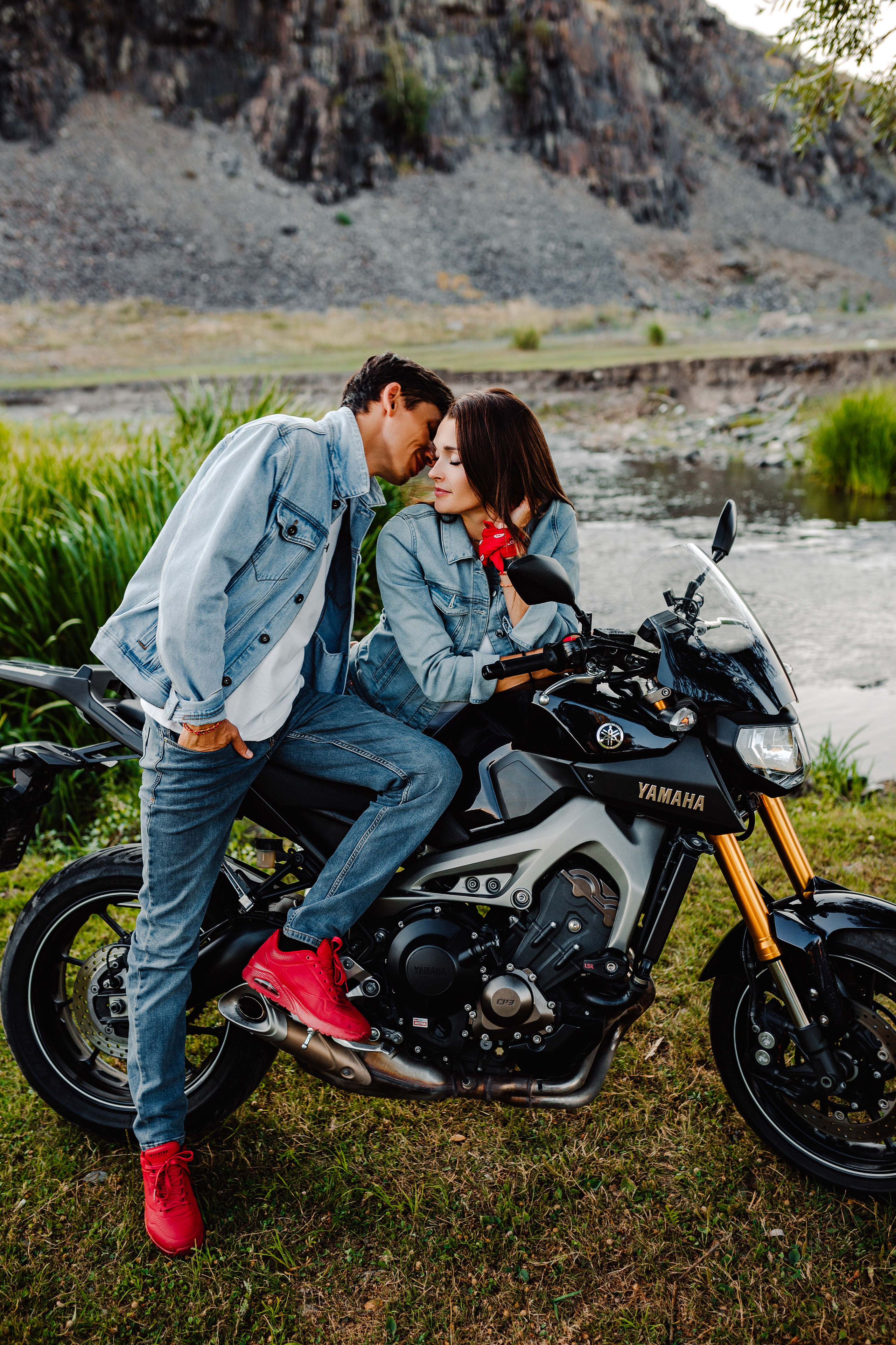 Love Story на байке: классная серия для Анны и Александра. Семейный и индивидуальный фотограф в Санкт-Петербурге Маргарита Щипкова