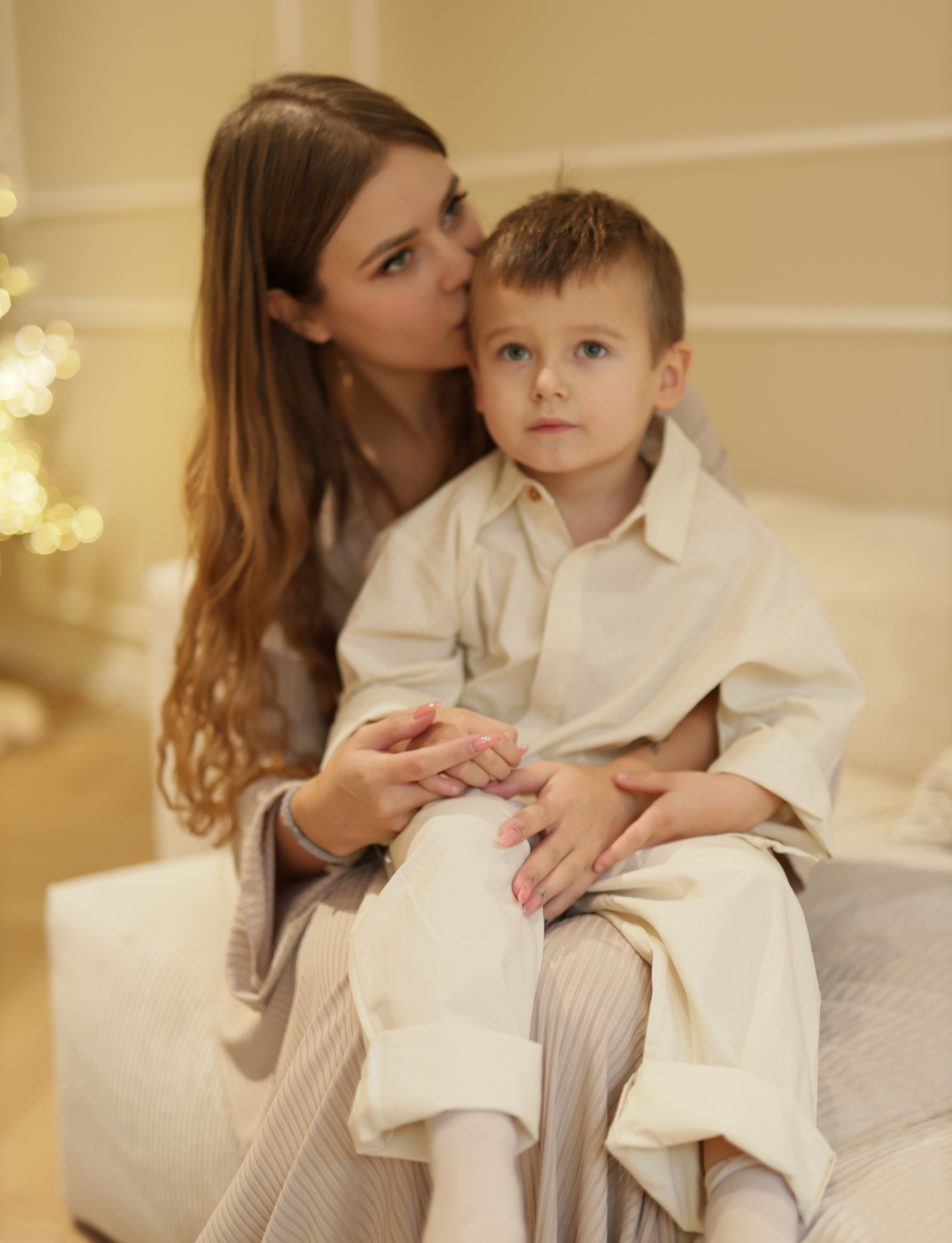 Женя и сынок Глебасик. Фотограф Екатерина Васечкина