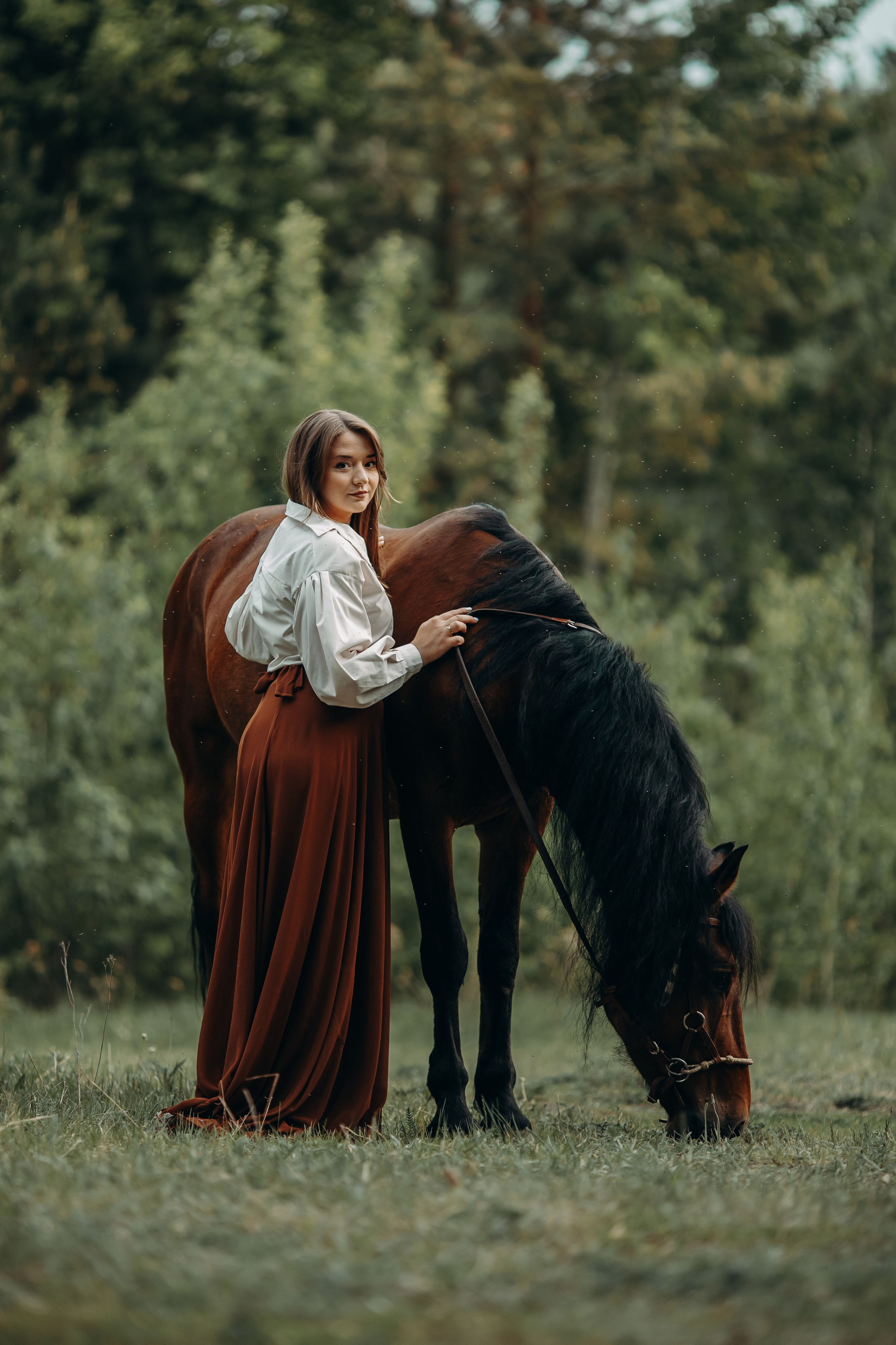 Ксения и Талисман. Анна Молчанова конный фотограф в Тюмени | фотосессии с лошадьми Тюмень