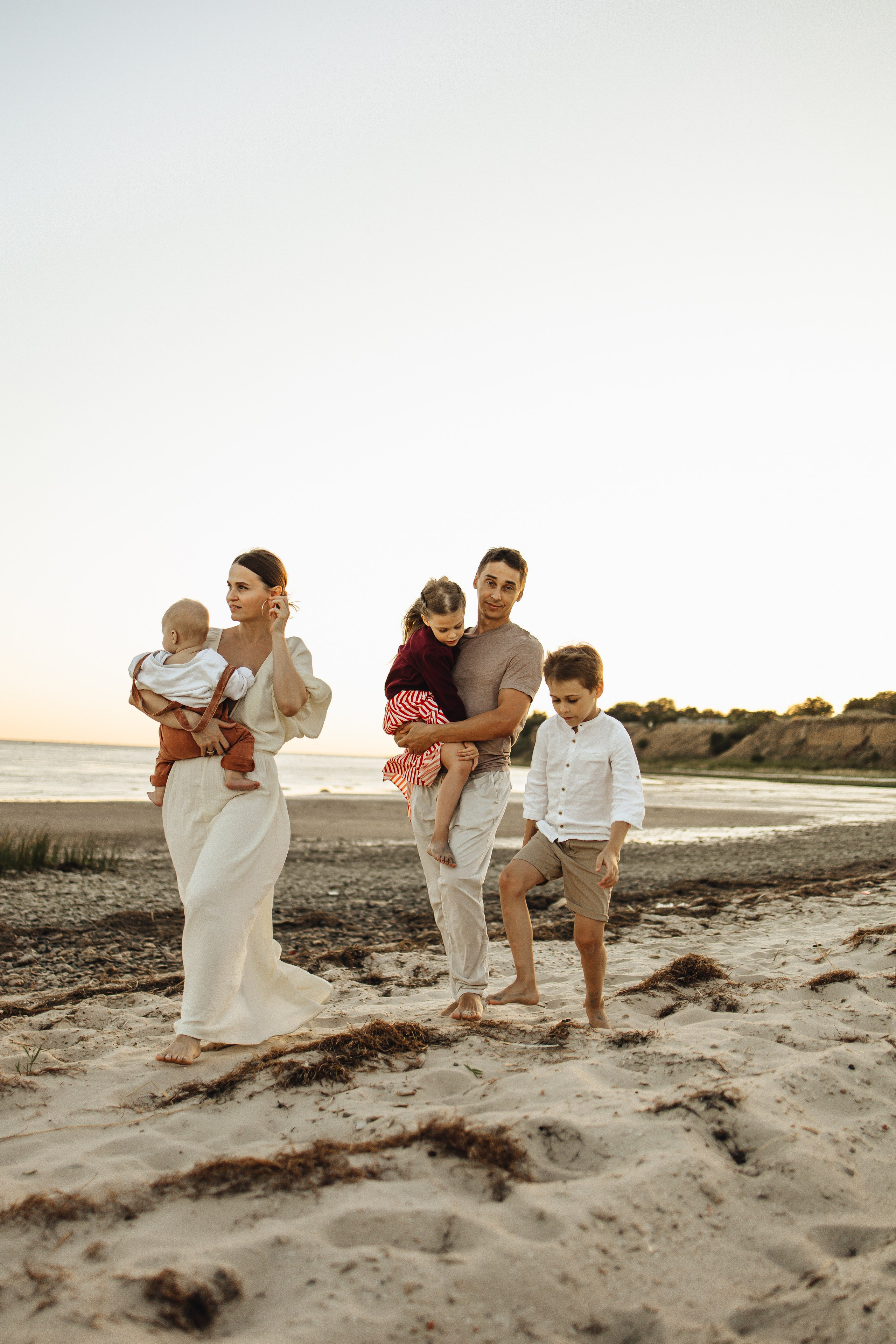 Летняя история на берегу. Семейный и детский фотограф, таганрог, ростов-на-дону