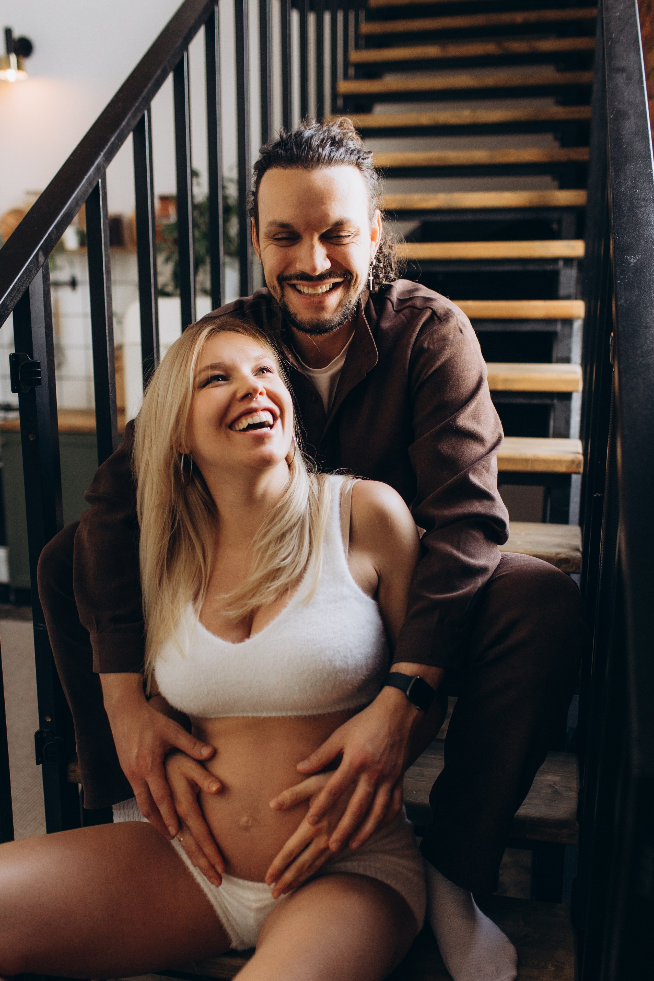 Фотосессия беременности съемка в ожидании. Фотограф Владимир Москва