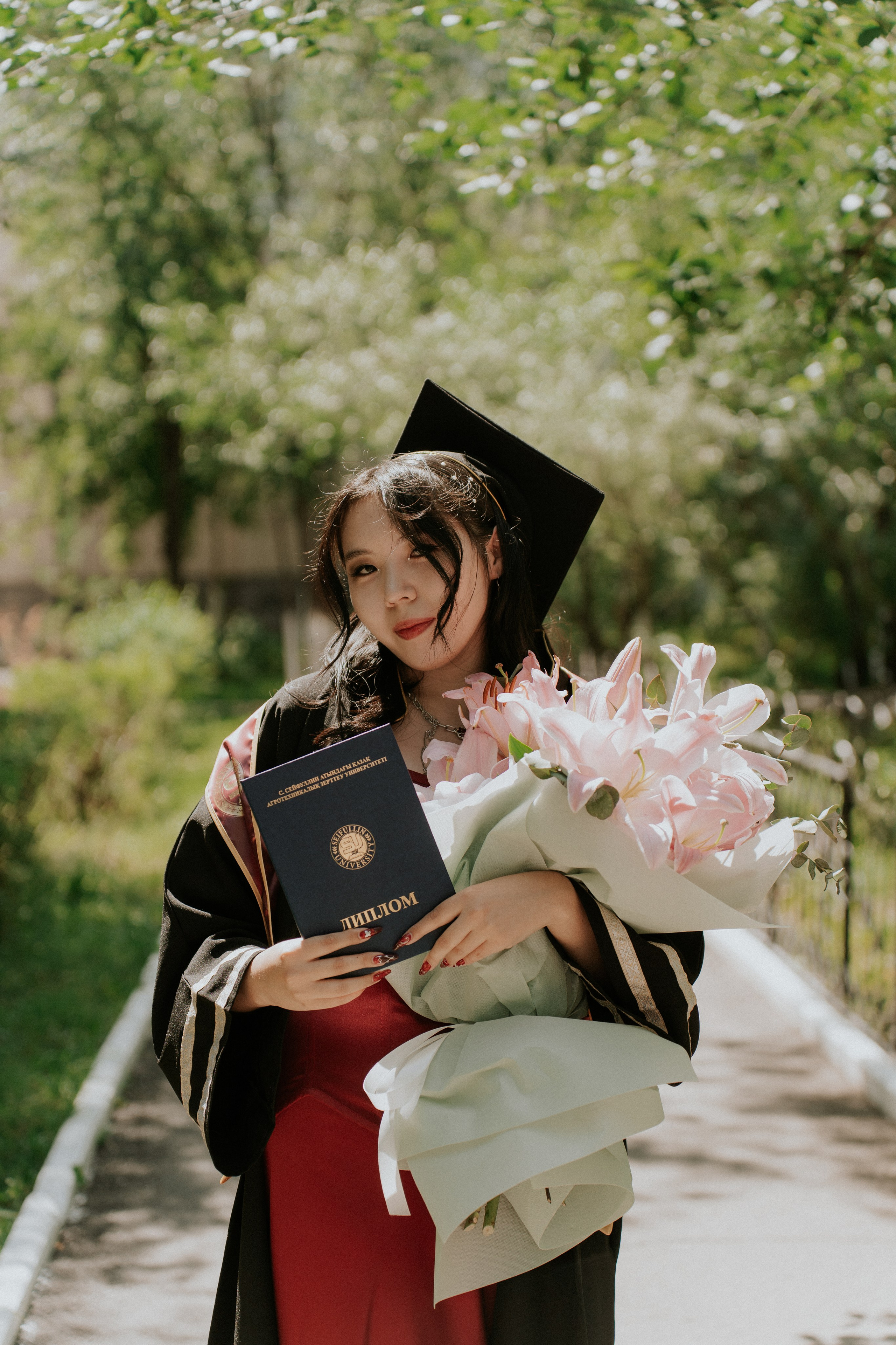 Выпускной Аграрный унивеситет. Крис Богомазова