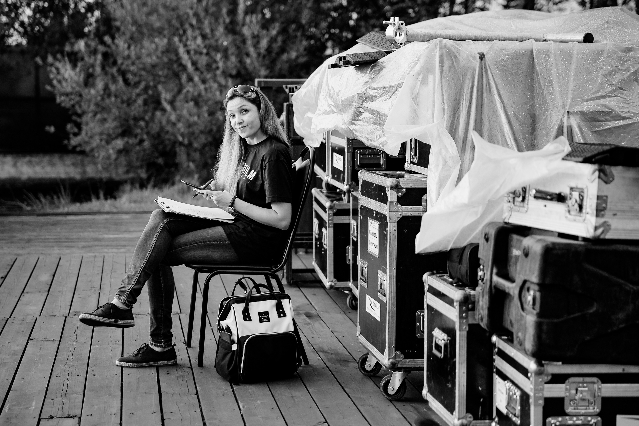 Backstage Чиж и Клава Кока. Фотограф Юрий Клим | Москва