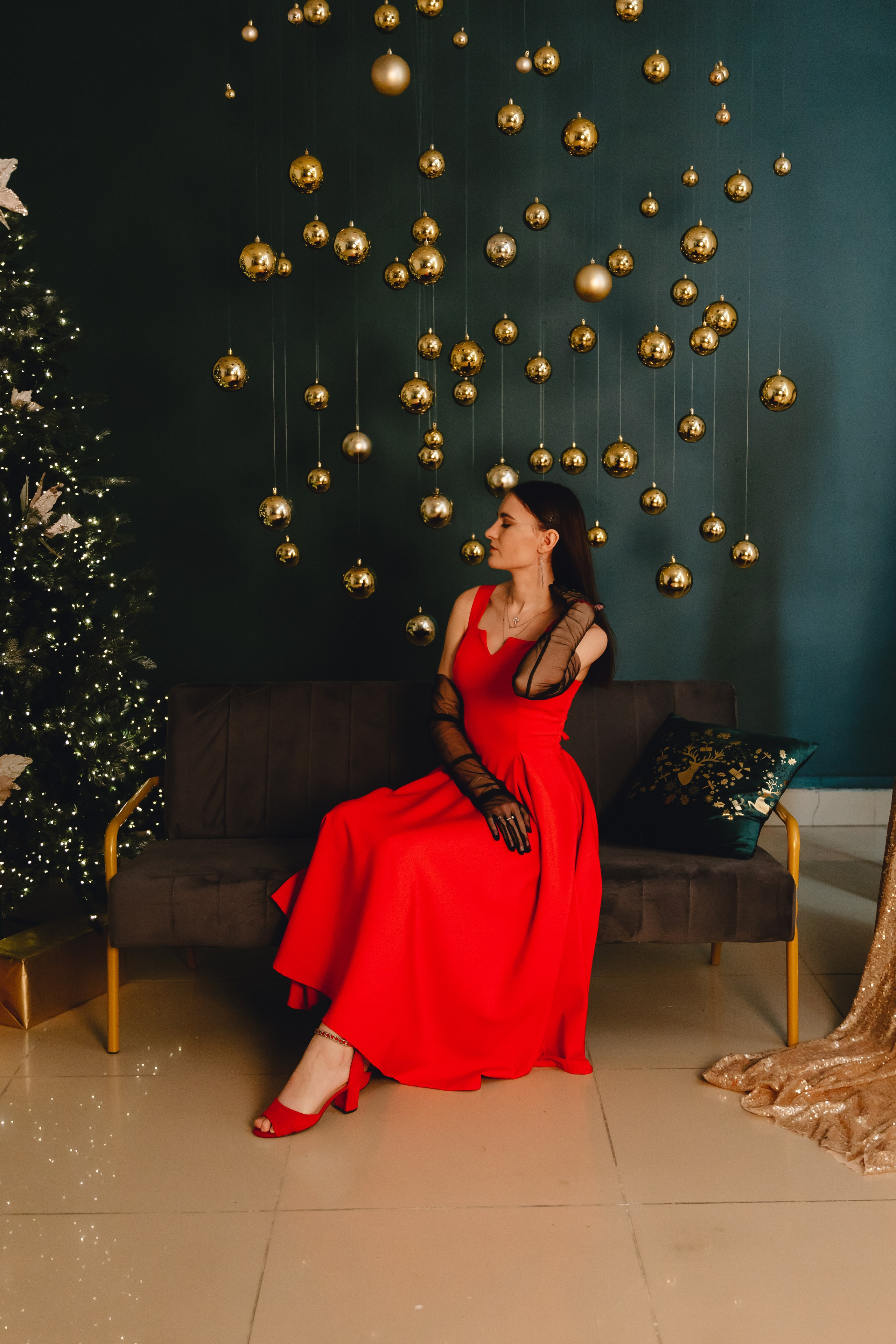 Лера. Индивидуальная новогодняя фотосессия. Фотограф во Владивостоке. Юрганова Анна