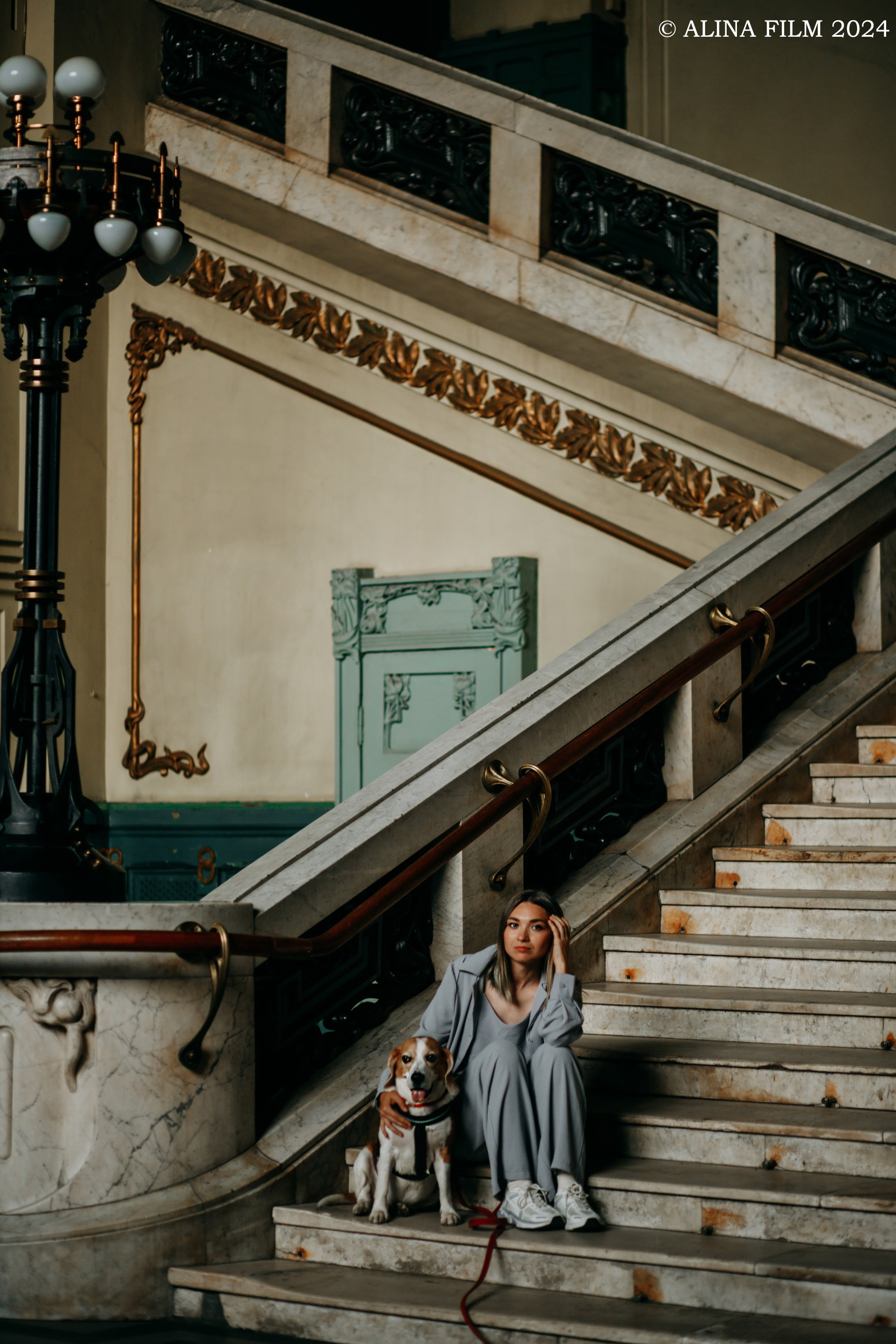 Фотосессия на Витебском вокзале. Фотограф в Санкт-Петербурге Alina Film