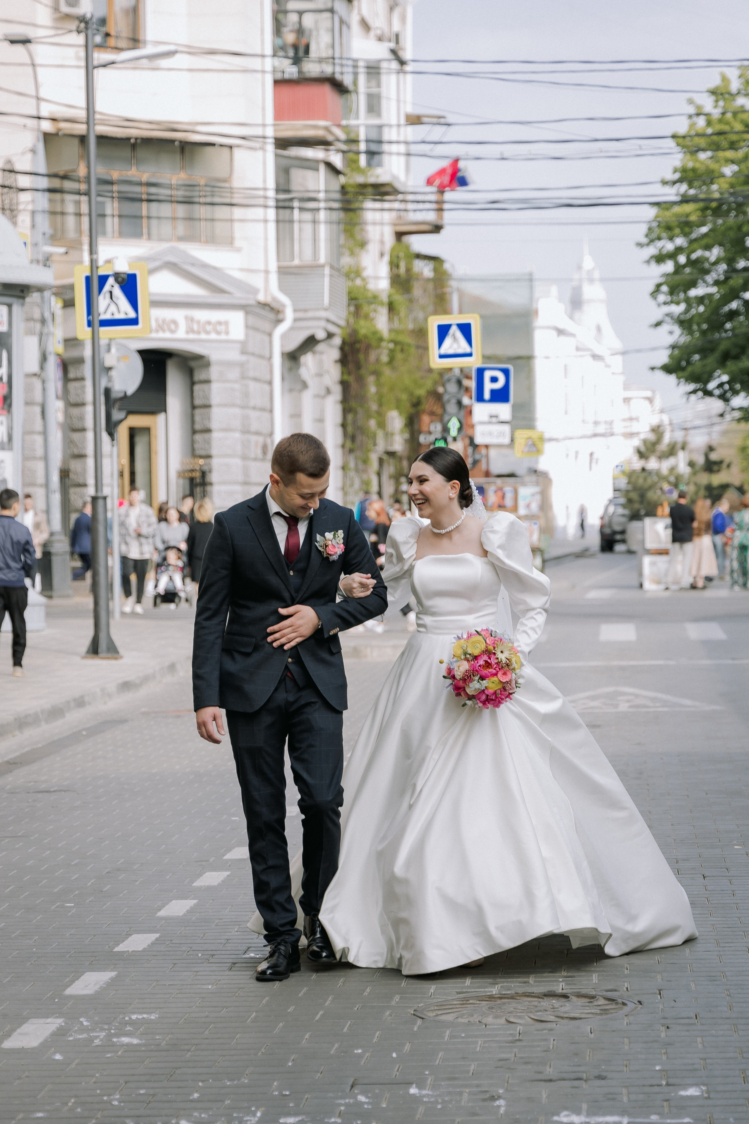 Яна и Святослав. Свадебный день. Свадебная фотография. Арина Рубах