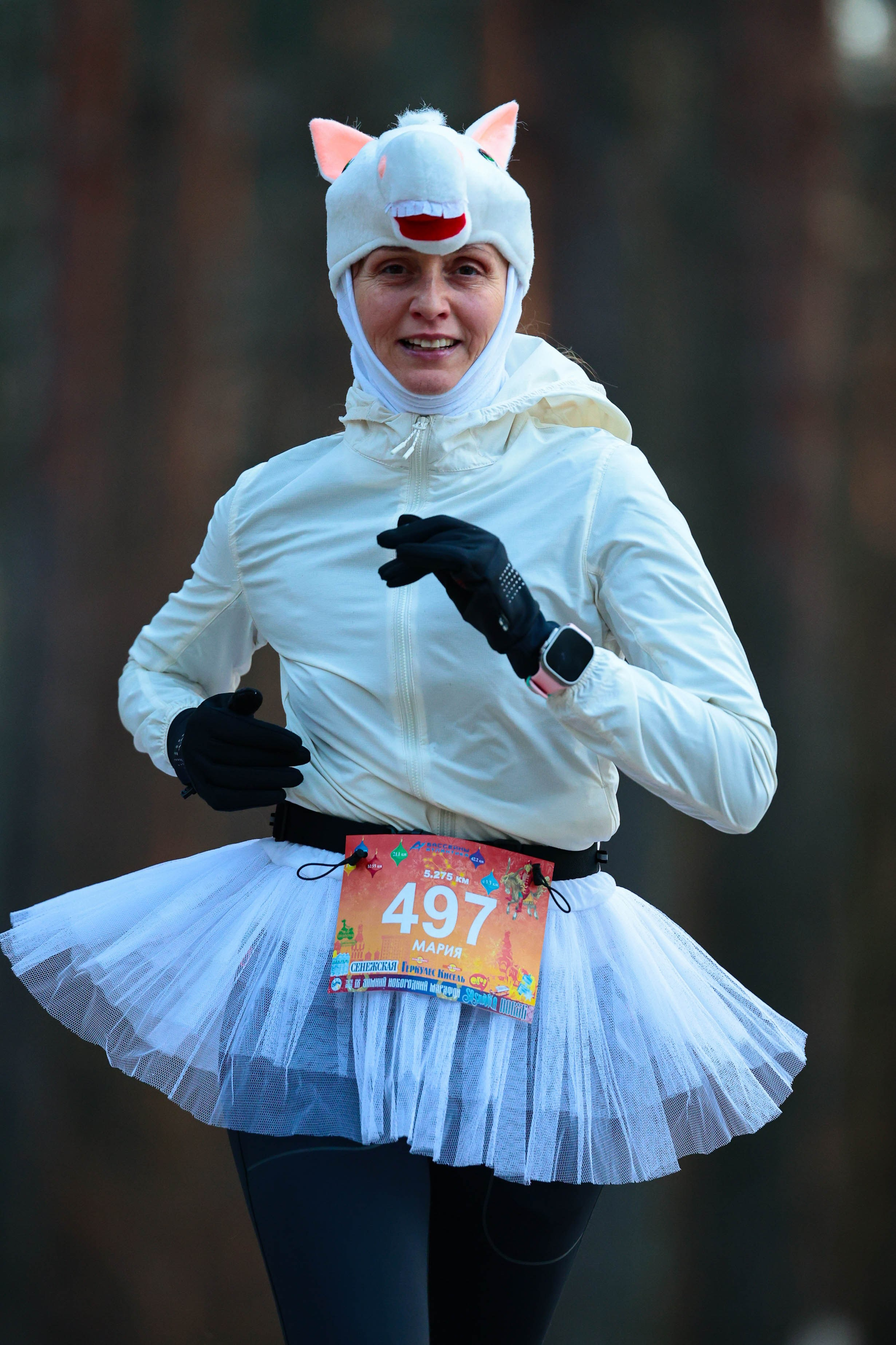 Новогодний марафон «Sosnovka Horse» 2025. Спортивный фотограф в Санкт-Петербурге Илья Vacool