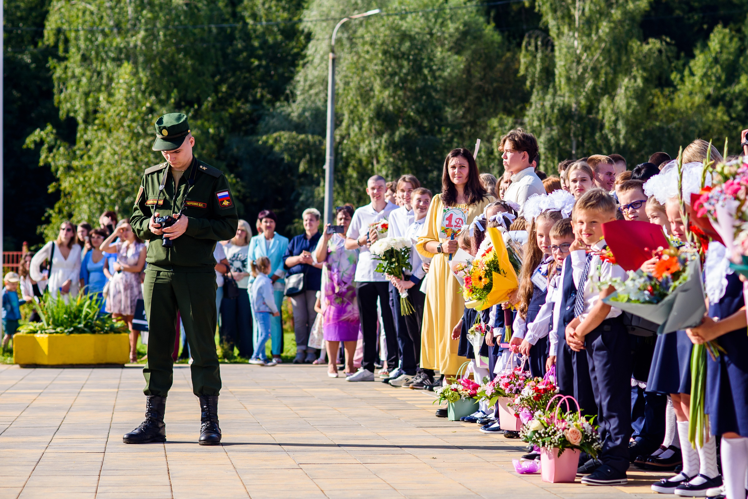 1-е сентября 2023. Фотограф Юлия Попова