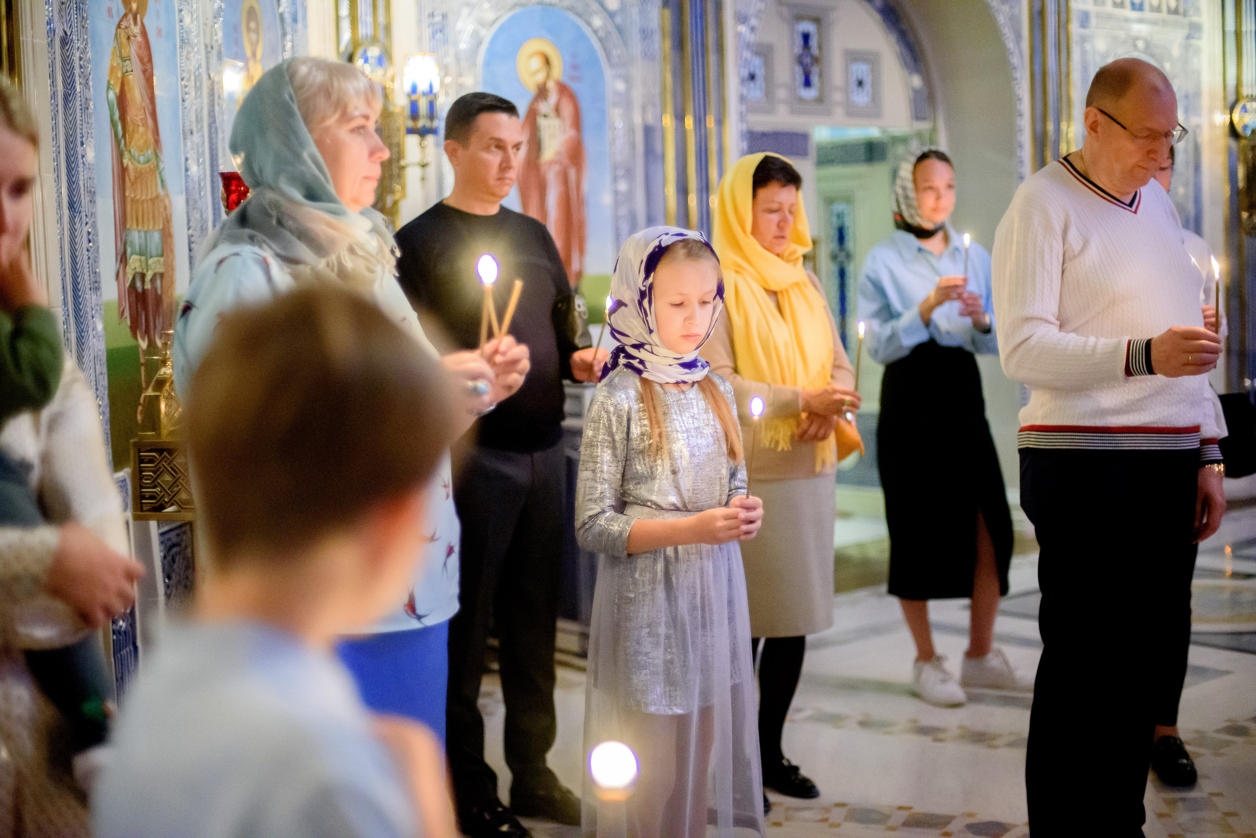 Крещение Михаила. Фотограф Юлия Попова