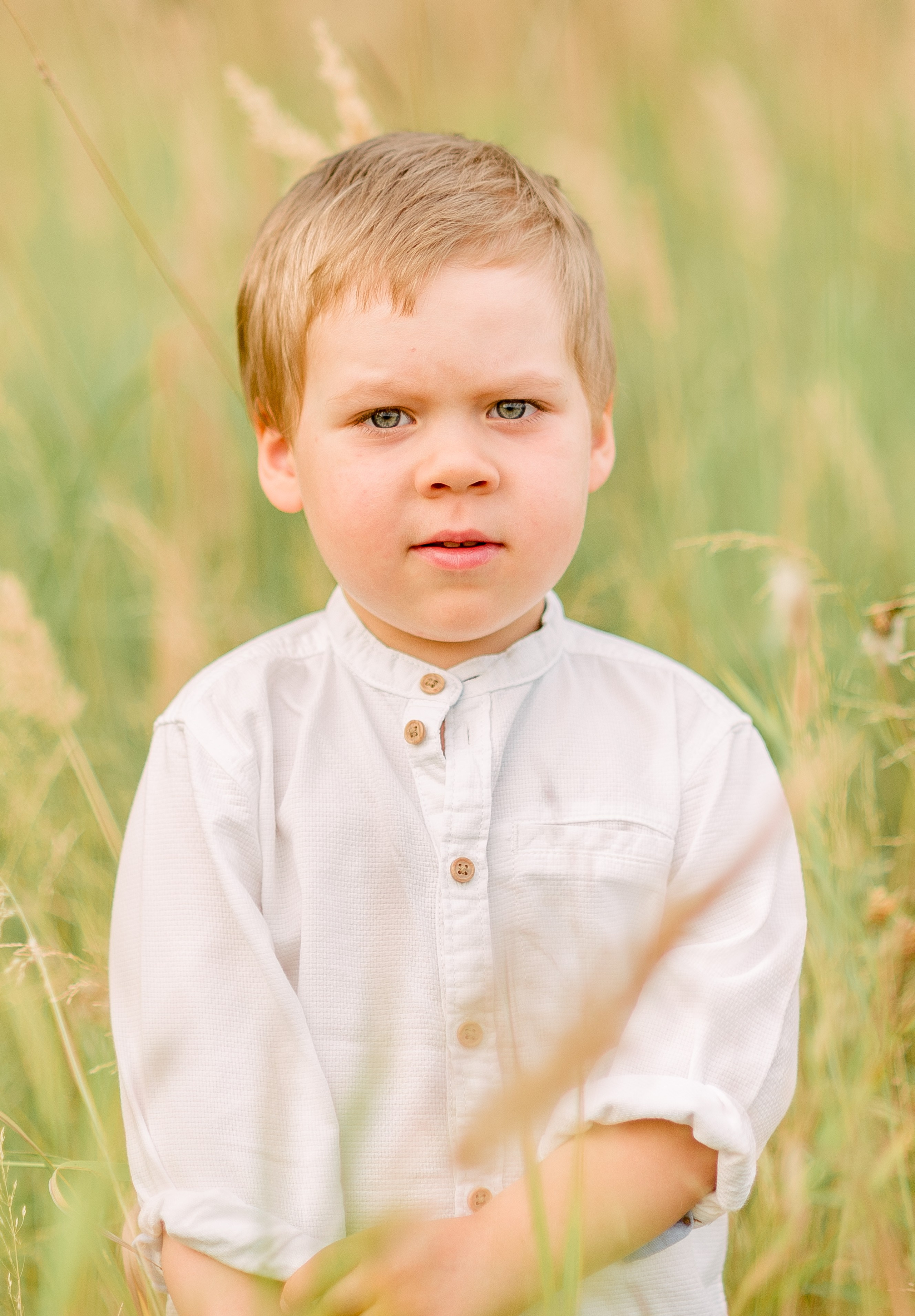 В поле. Фотограф Юлия Попова