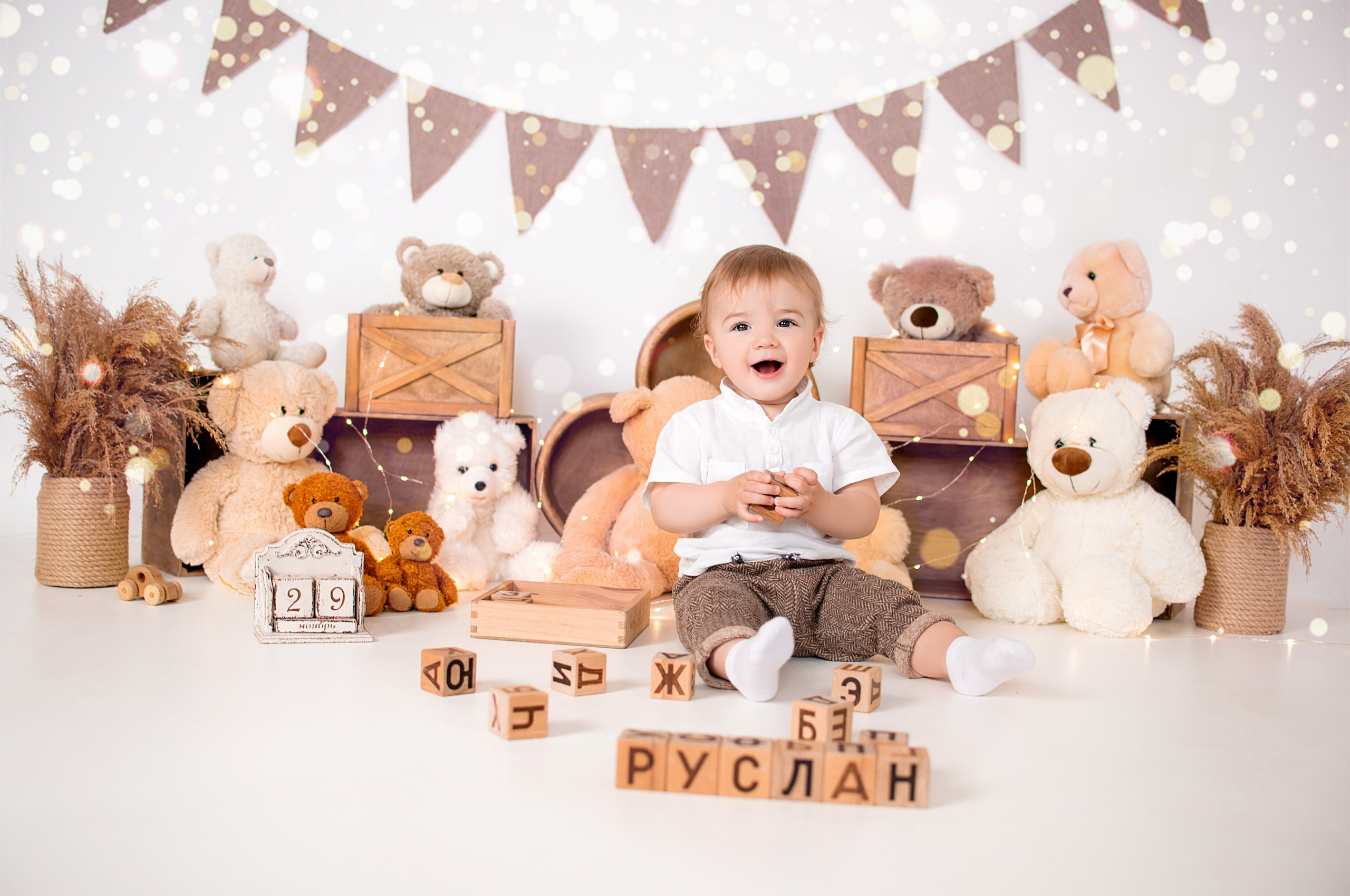 Фотосессия на годик Краснодар годовасие. Фотограф новорожденных Краснодар Малышенко Надежда