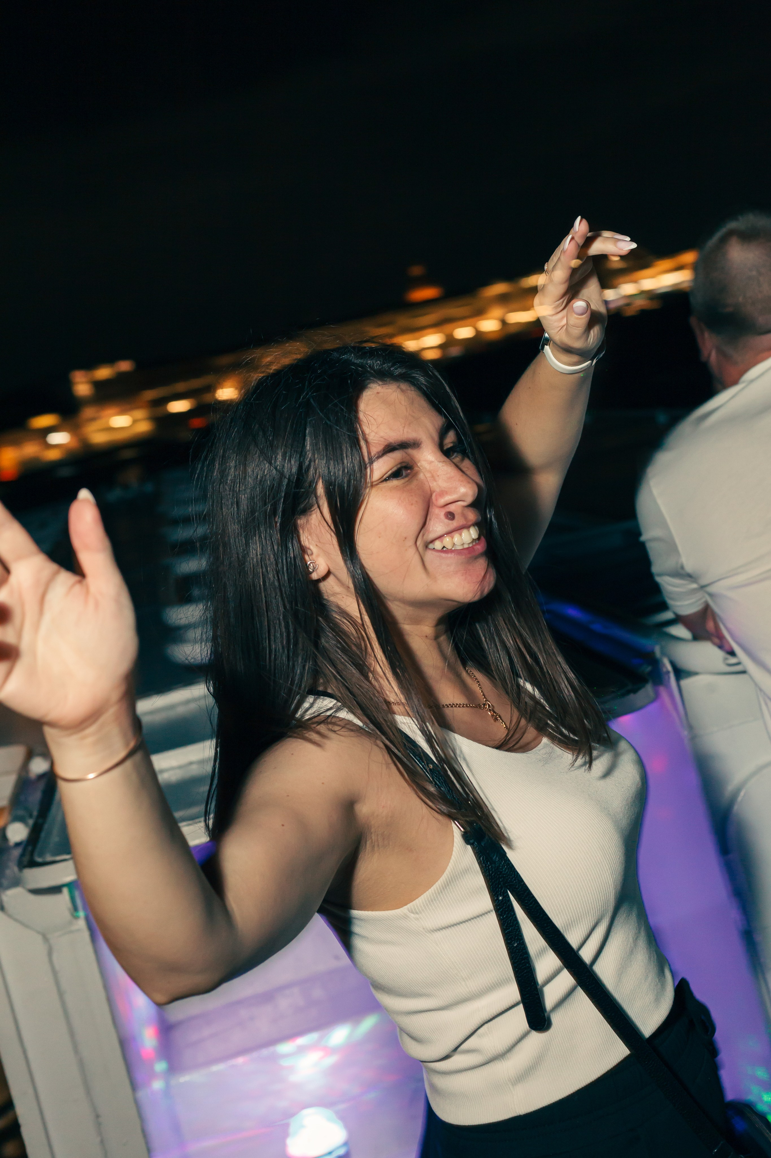 Ночной теплоход. Фотограф в Санкт — Петербурге Валерий Гаухман