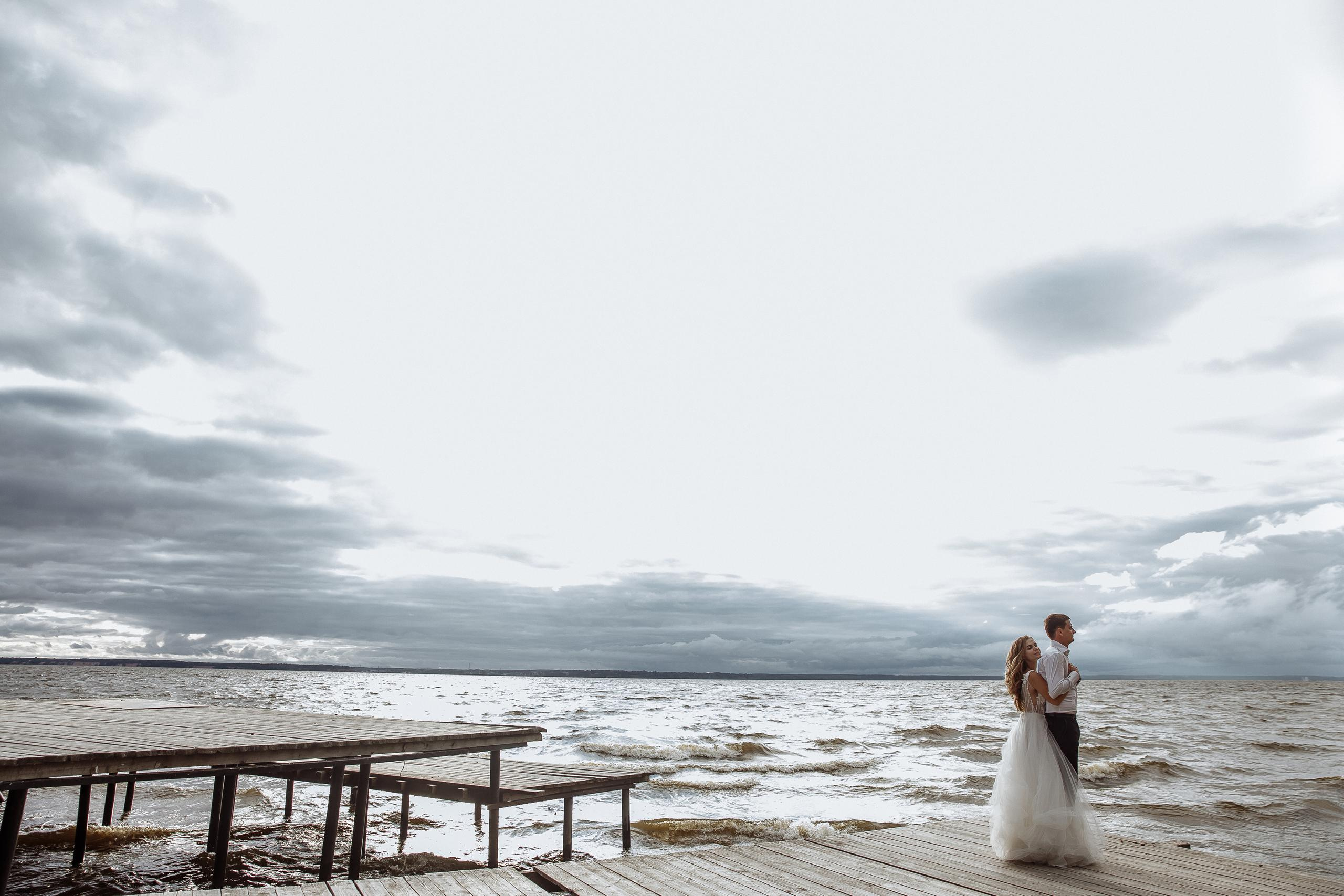 Свадебное love story на горе-море. Свадебный и портретный фотограф в Нижнем Новгороде и Нижегородской обл